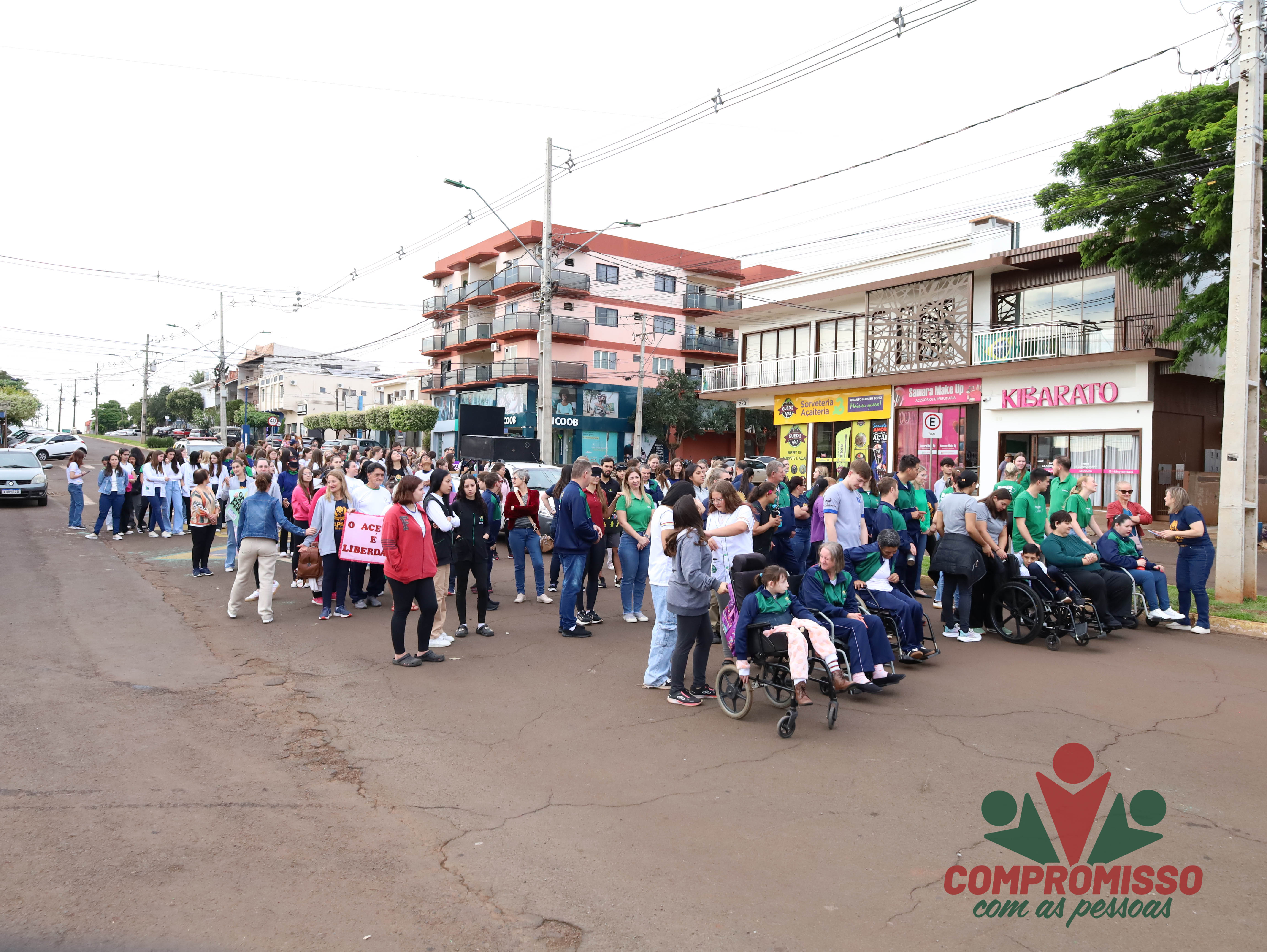 Desafio da Empatia reúne um grande público na 1ª Caminhada pela Inclusão em Missal