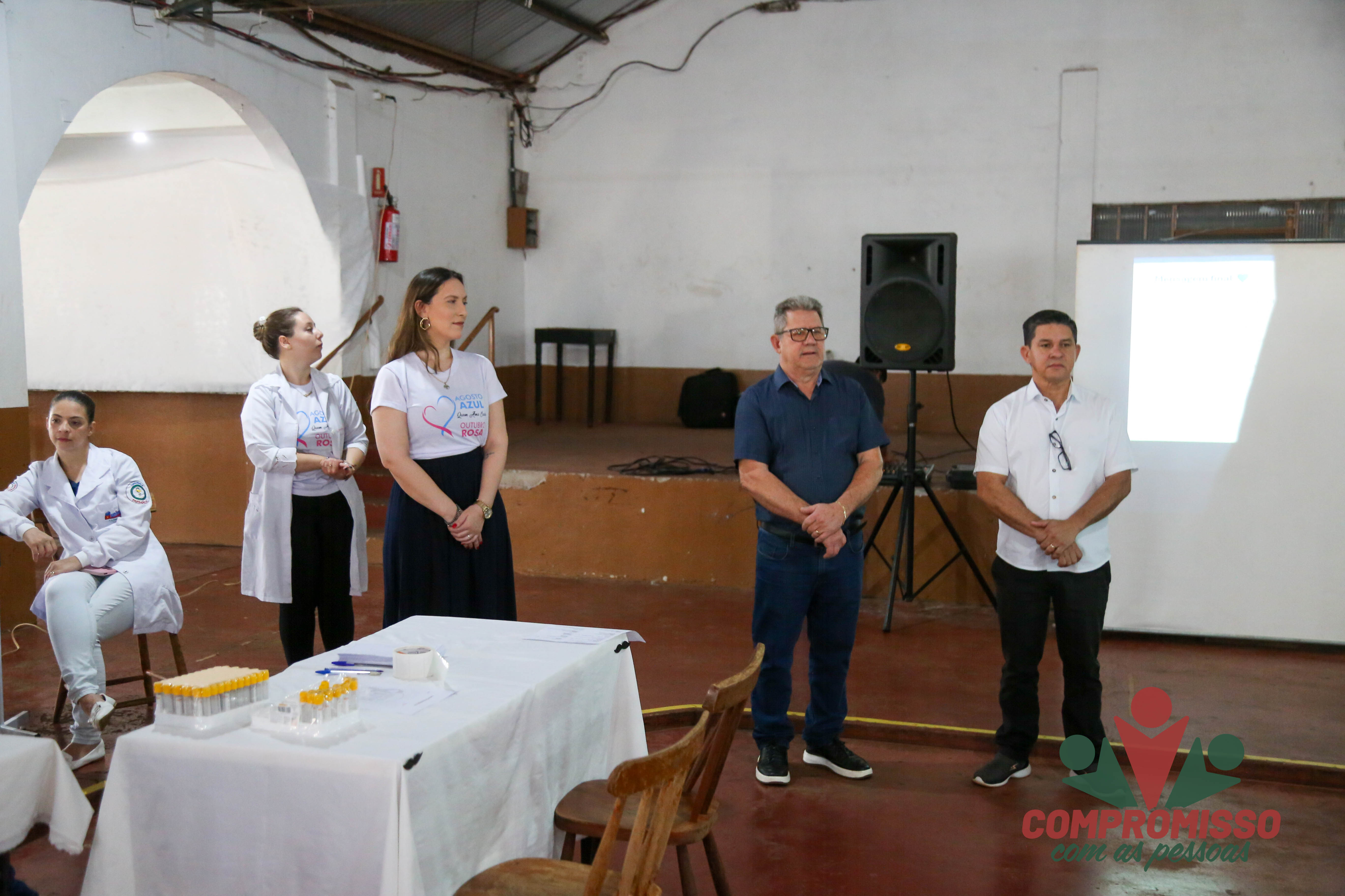 Agosto Azul de Missal foi encerrado com ação em Vista Alegre