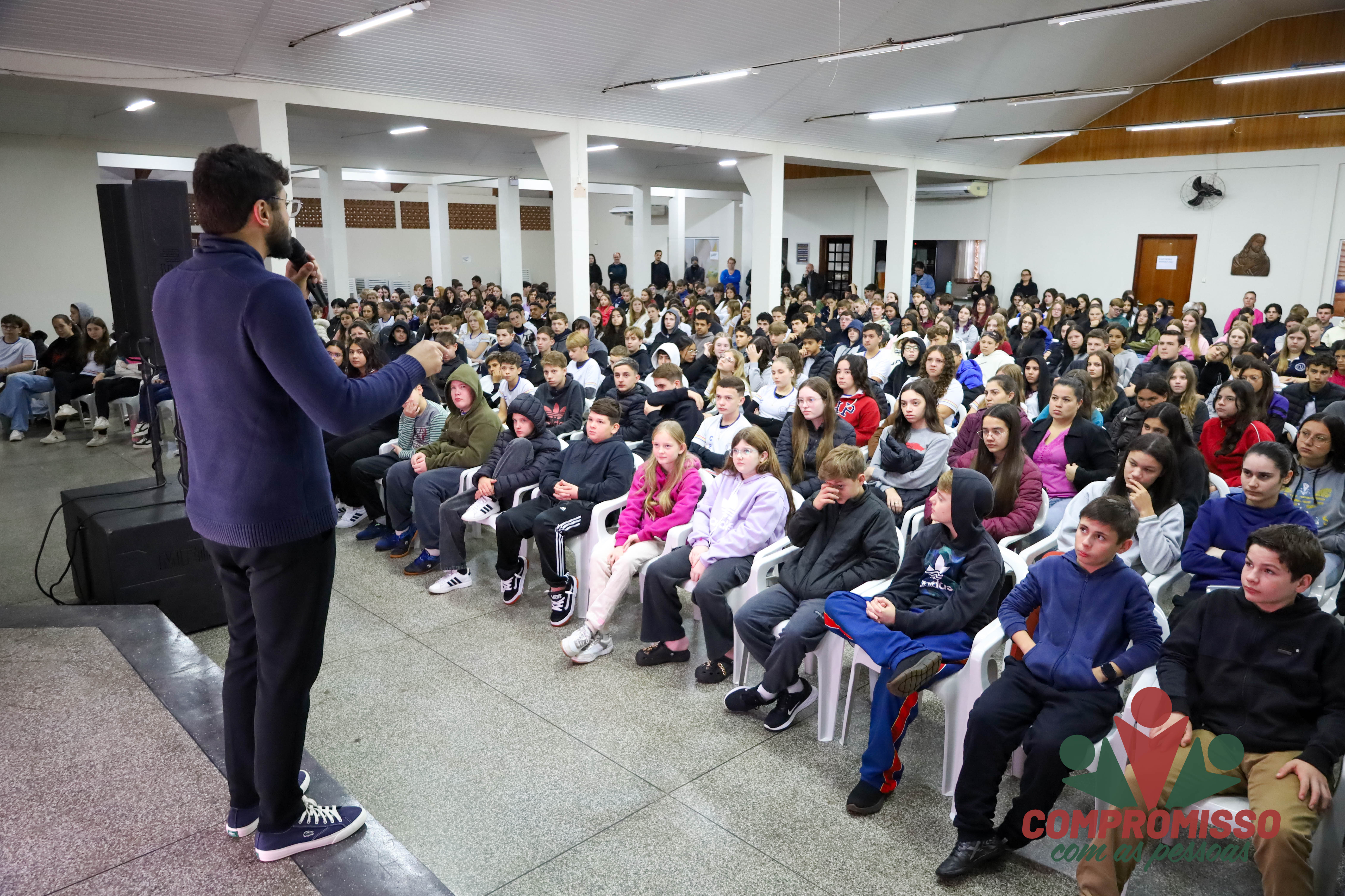 Palestra Show orienta alunos de Missal sobre o Combate ao Abuso e Exploração Sexual de Crianças e Adolescentes