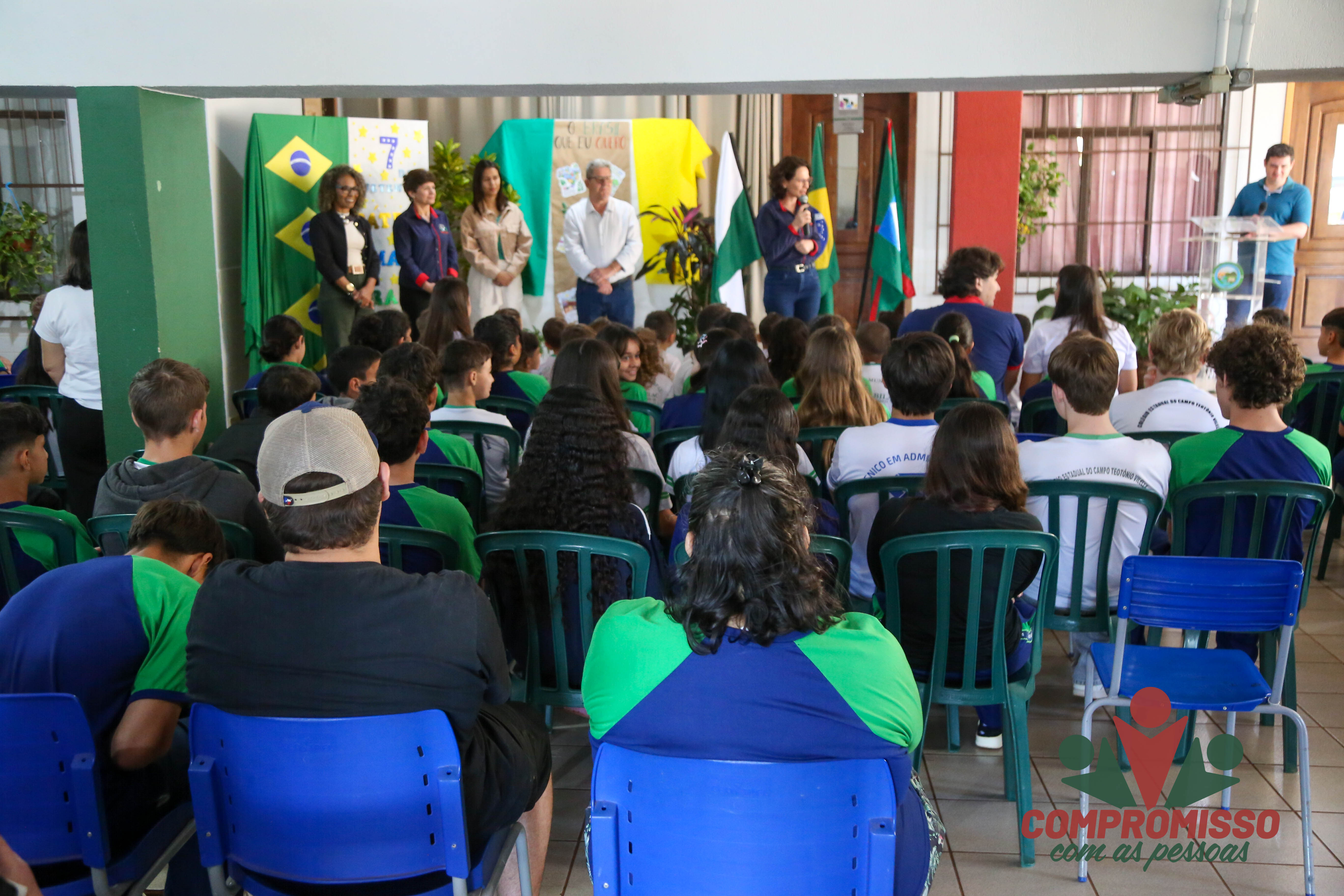 Atividades da Semana da Pátria foram encerradas no Portão Ocoí