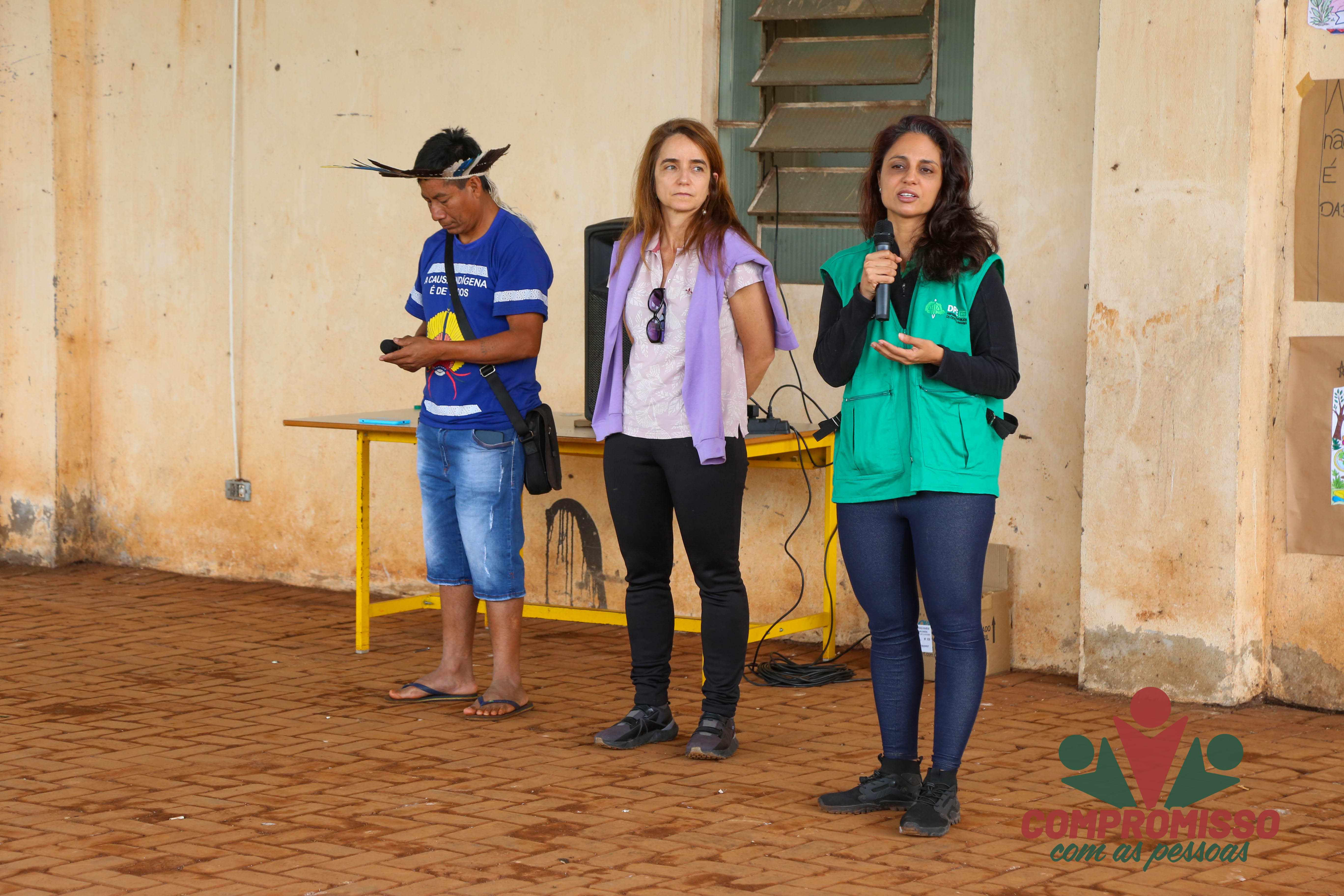Comunidade Indígena Ara Poty Mirim de Missal recebe visita técnica da Procuradoria da República no Paraná