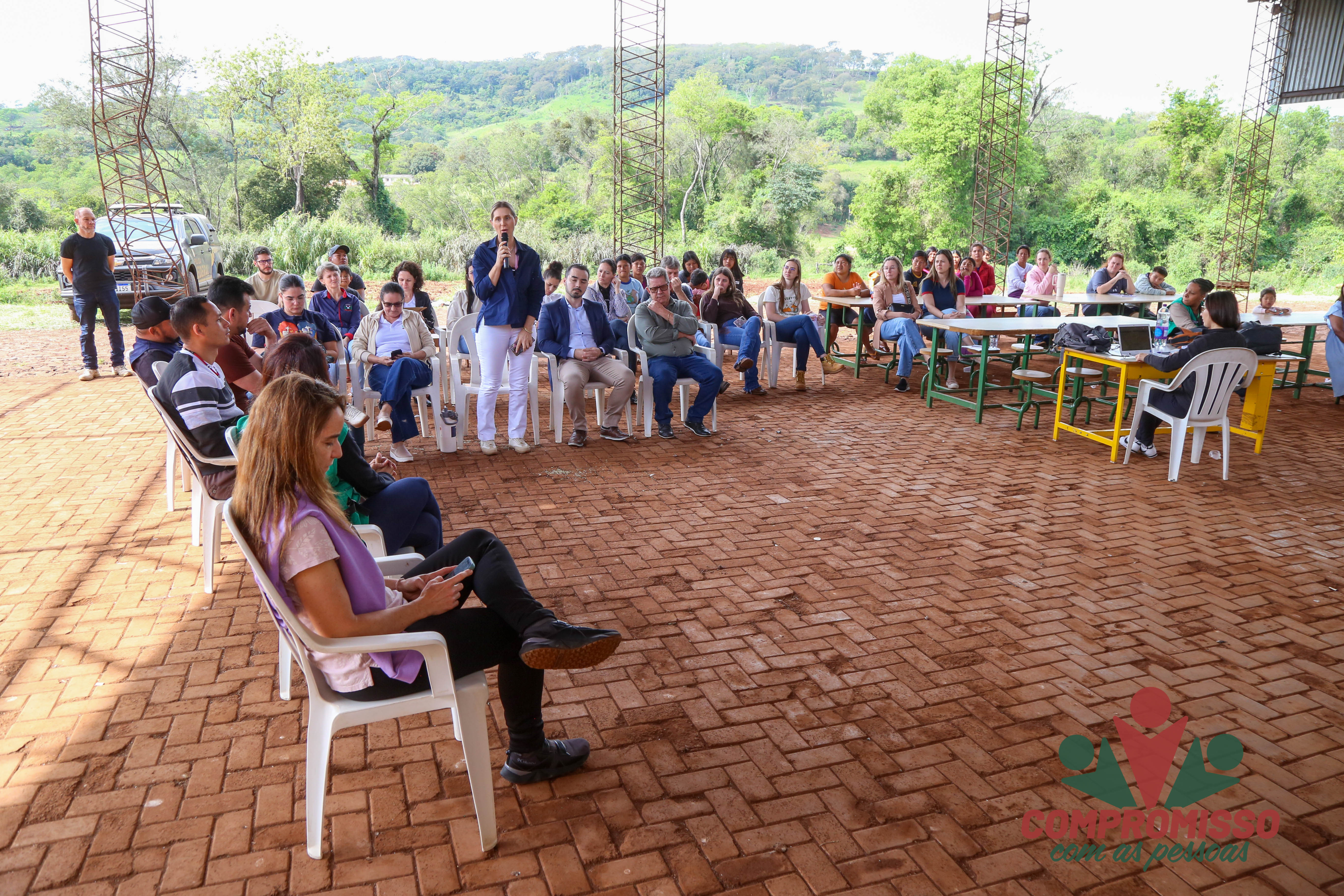 Comunidade Indígena Ara Poty Mirim de Missal recebe visita técnica da Procuradoria da República no Paraná