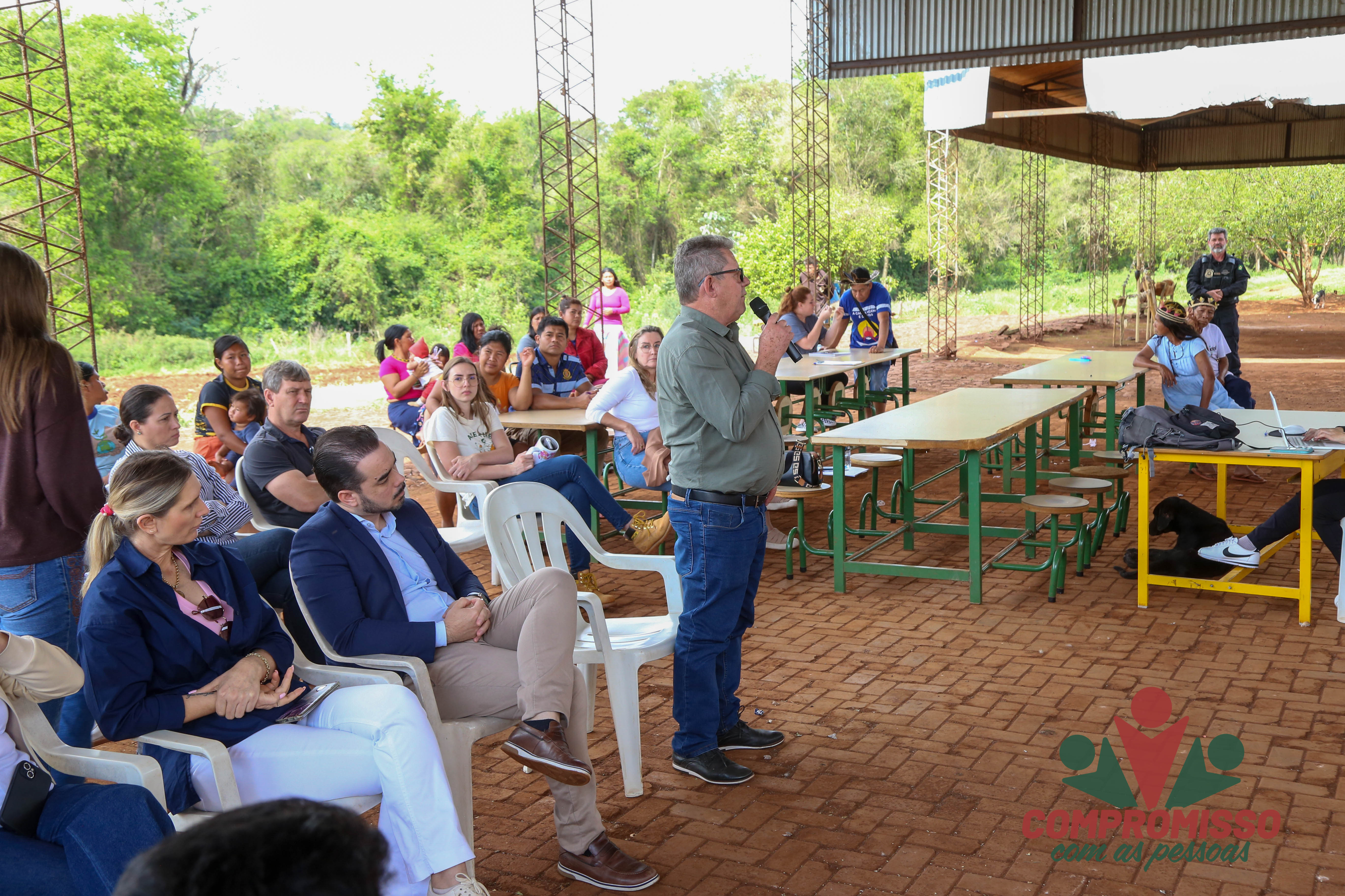 Comunidade Indígena Ara Poty Mirim de Missal recebe visita técnica da Procuradoria da República no Paraná