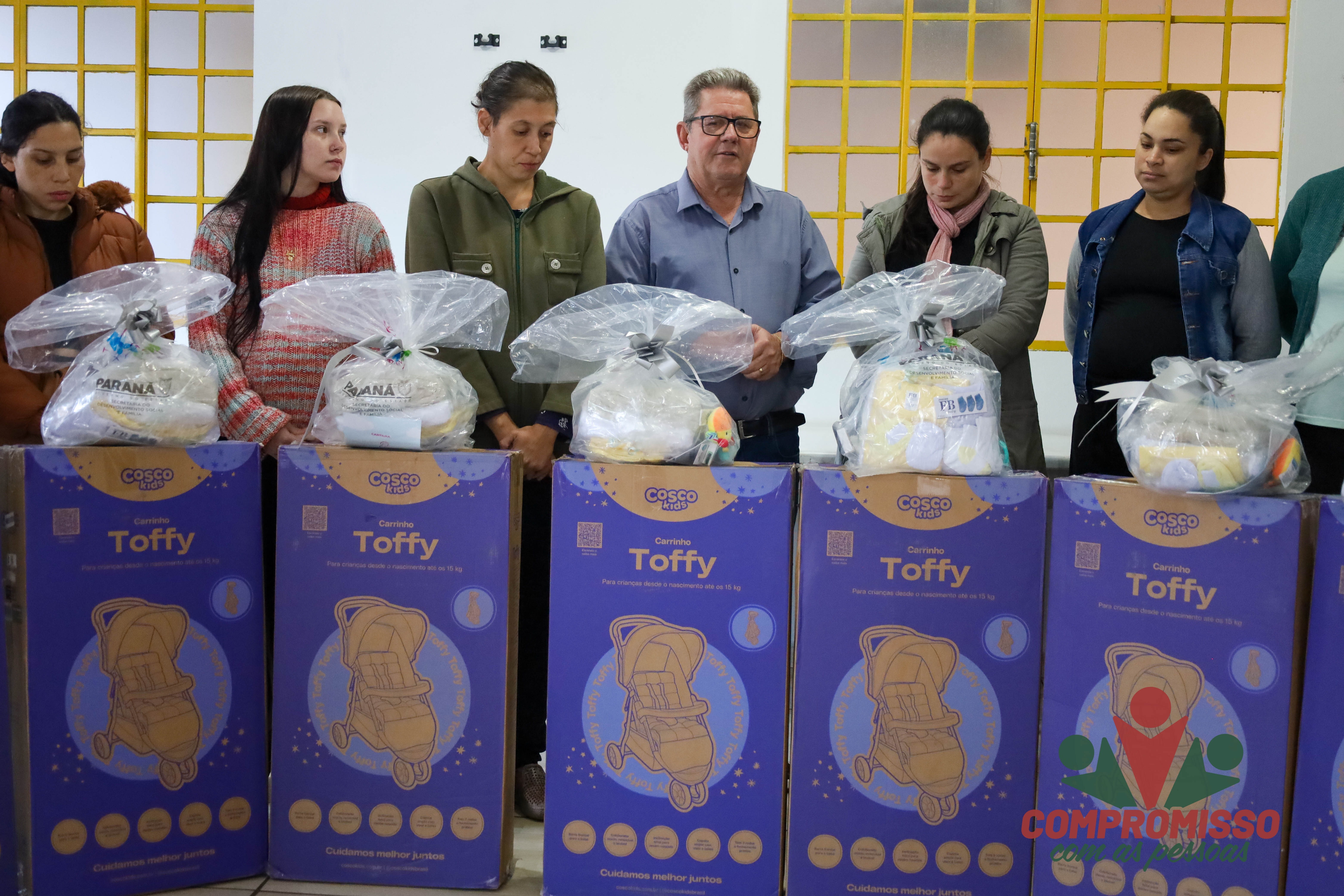 Mães de Missal recebem kits do Programa Nascer Bem Paraná