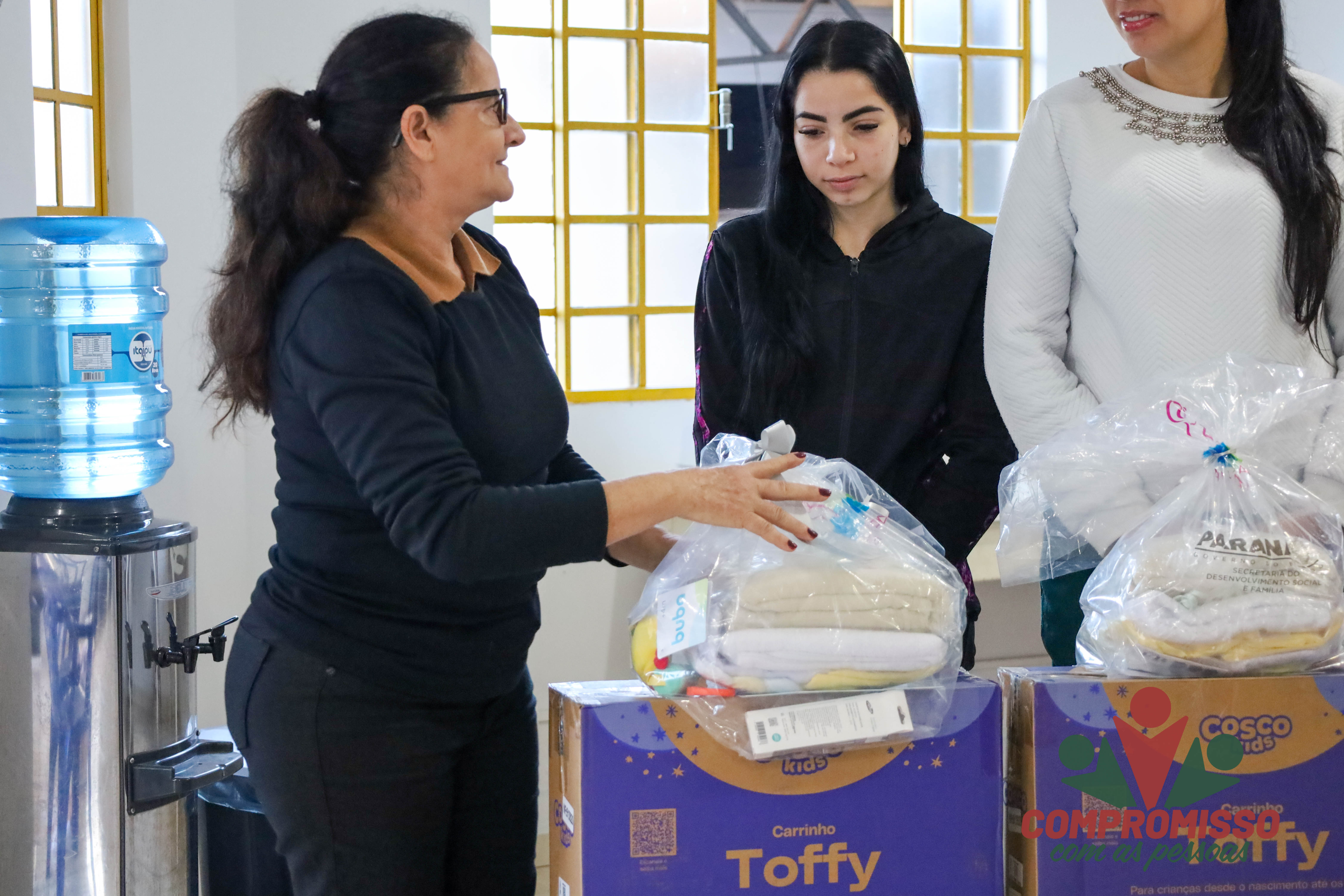 Mães de Missal recebem kits do Programa Nascer Bem Paraná