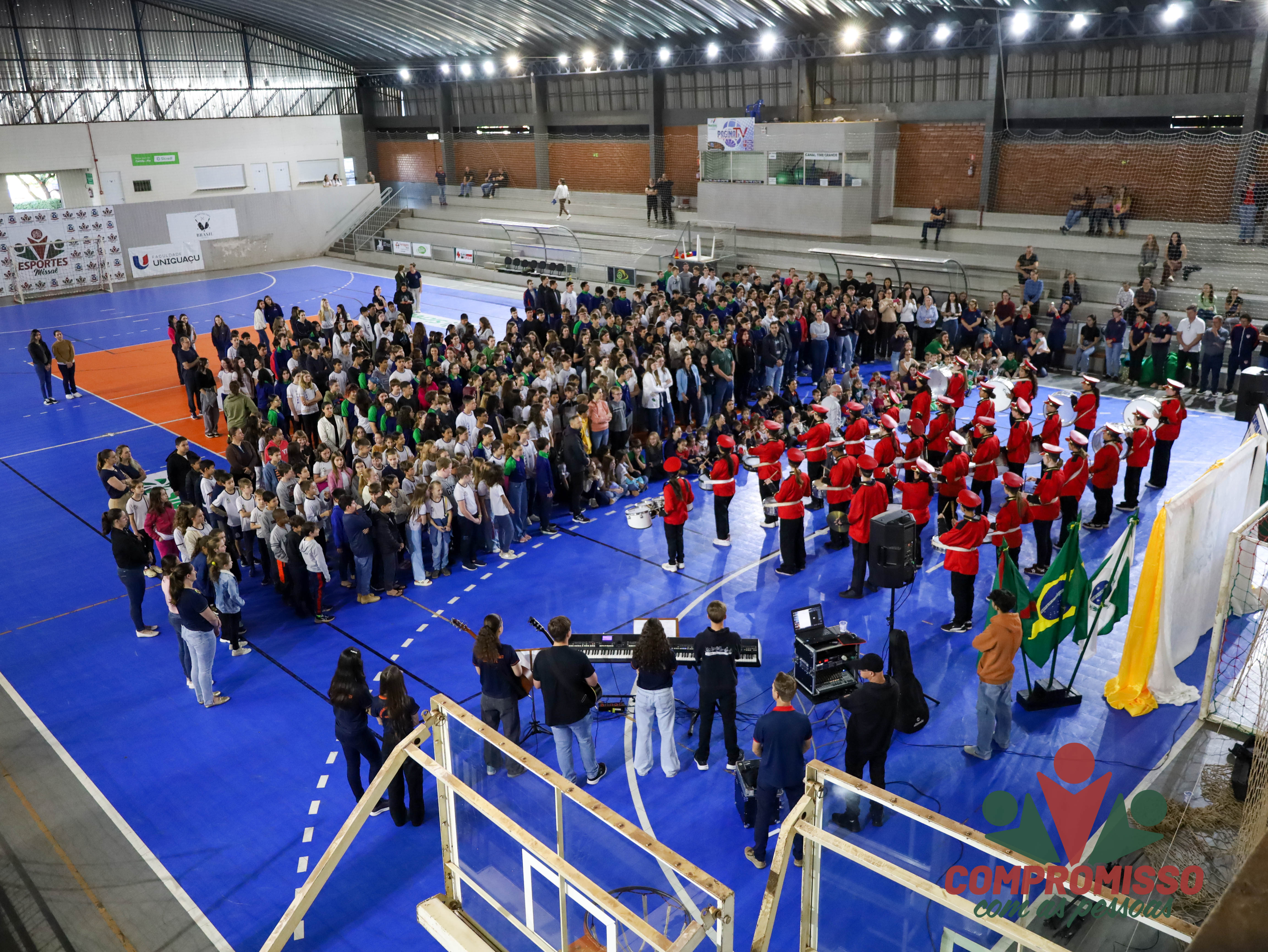 Semana da Pátria inicia com Apresentações de alunos em Missal