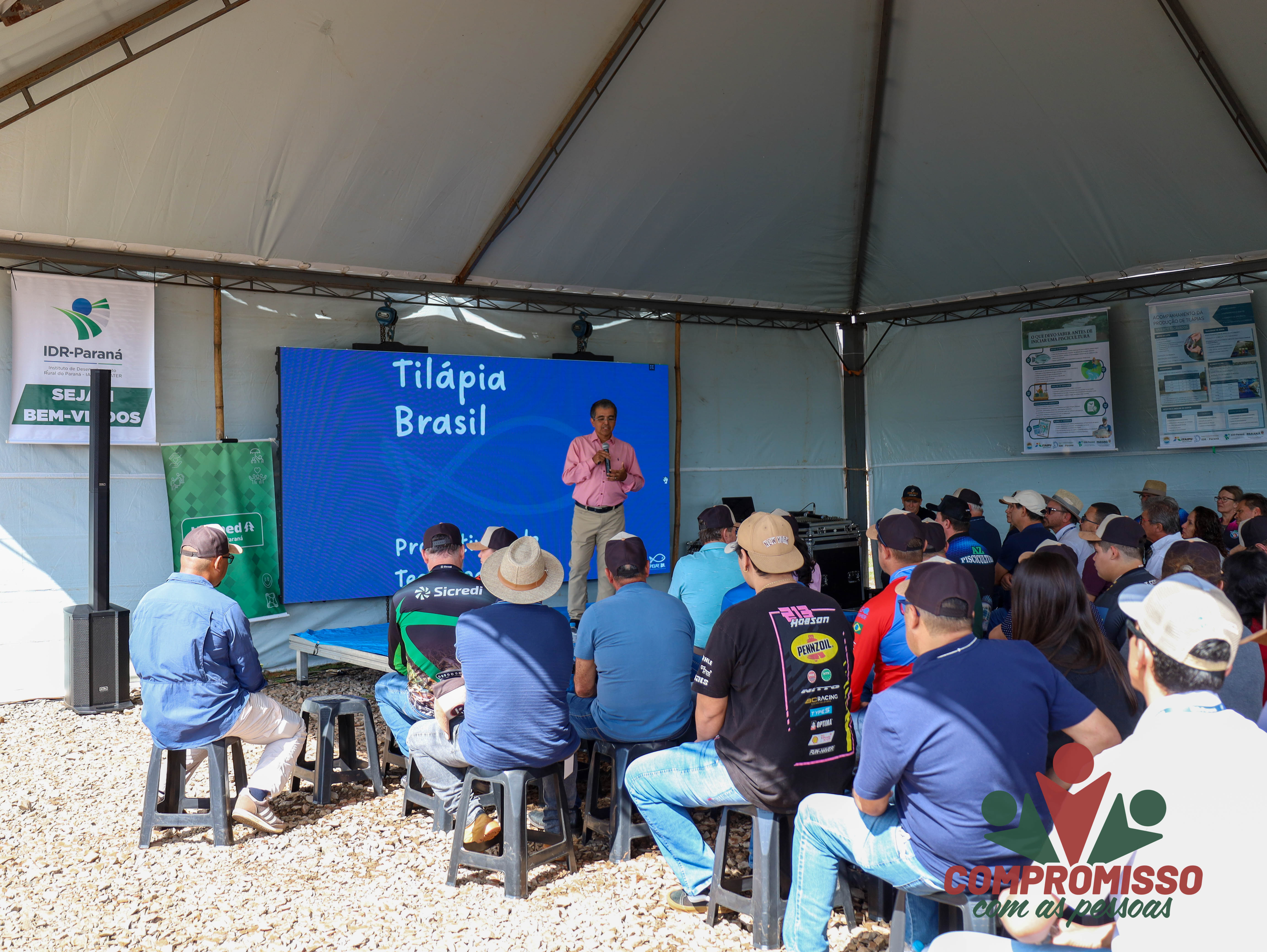 Produtores Rurais de Missal participam do Dia de Campo de Piscicultura em São Miguel do Iguaçu