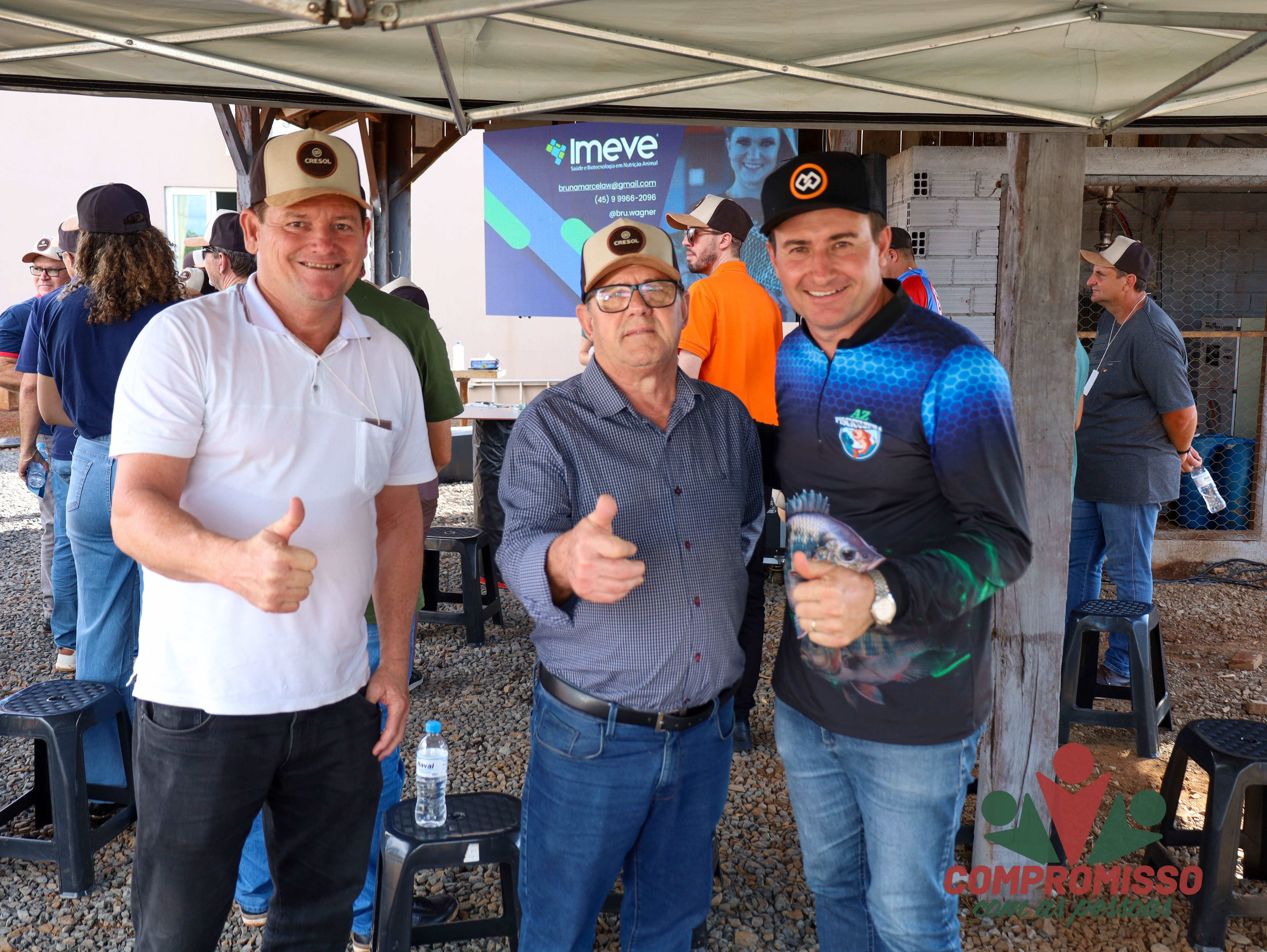 Produtores Rurais de Missal participam do Dia de Campo de Piscicultura em São Miguel do Iguaçu