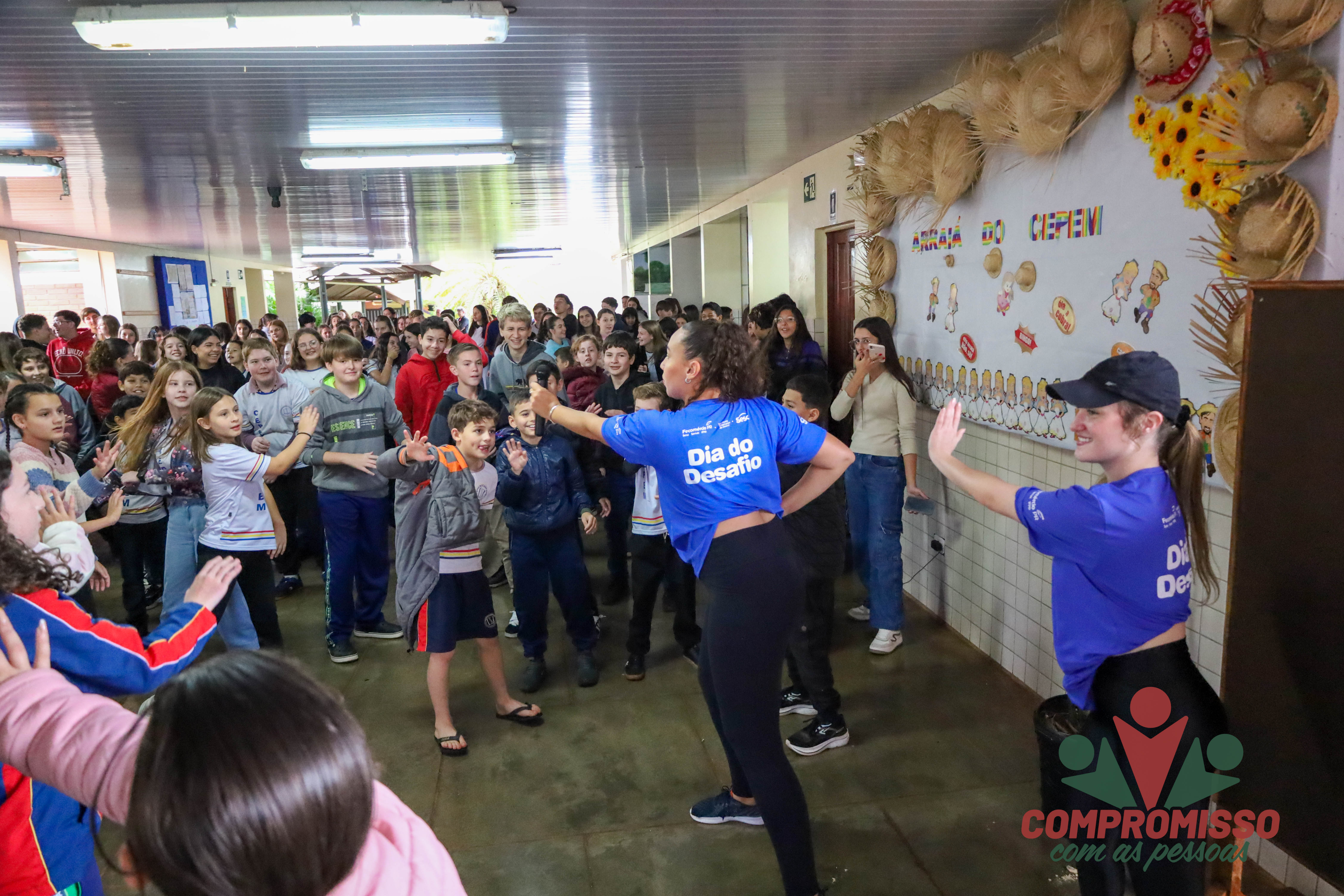 Dia do Desafio movimenta todas as faixas etárias em Missal