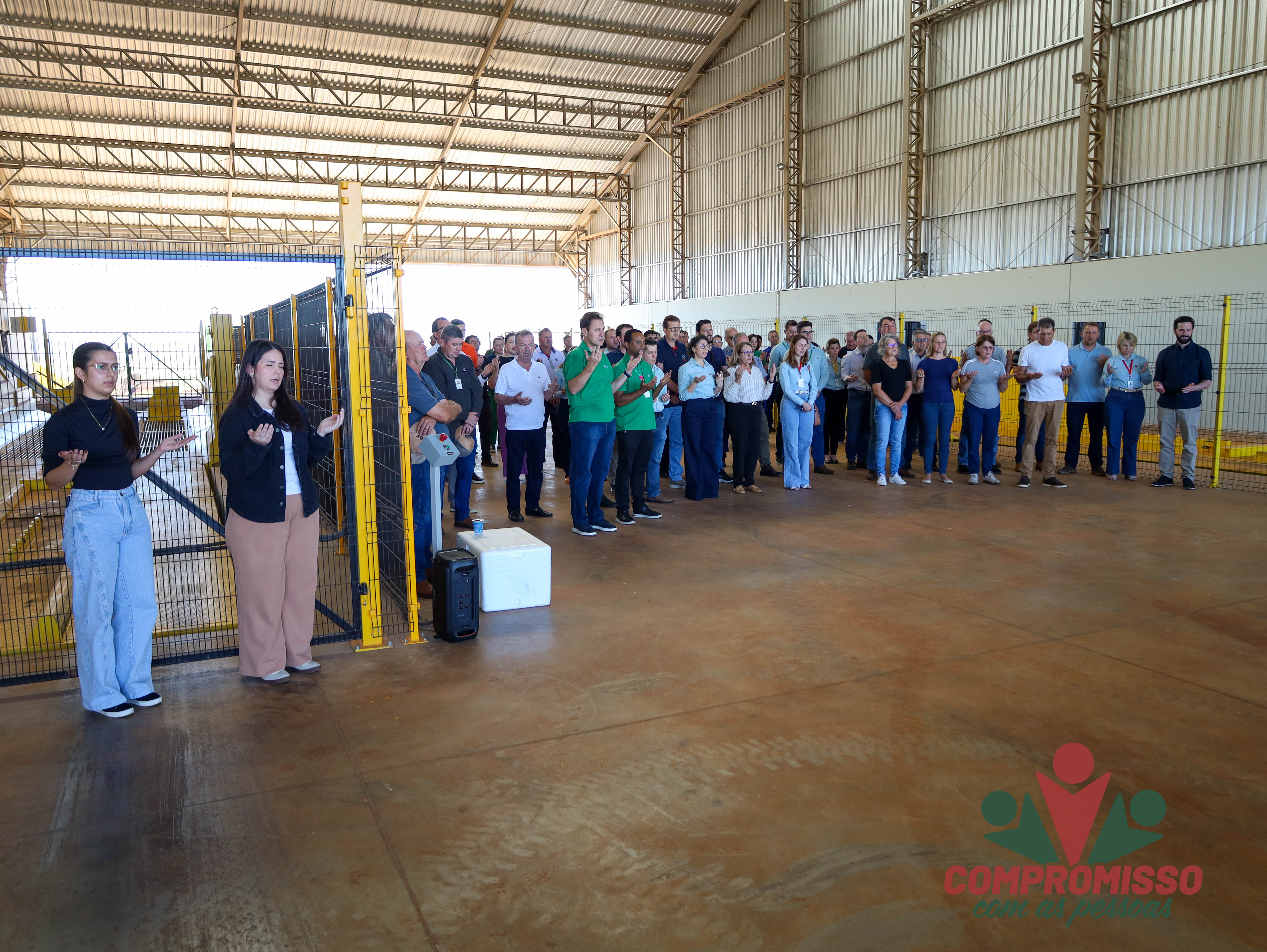 Lar Apresenta projeto e cronograma da Instalação do Frigorífico de Peixes em Missal