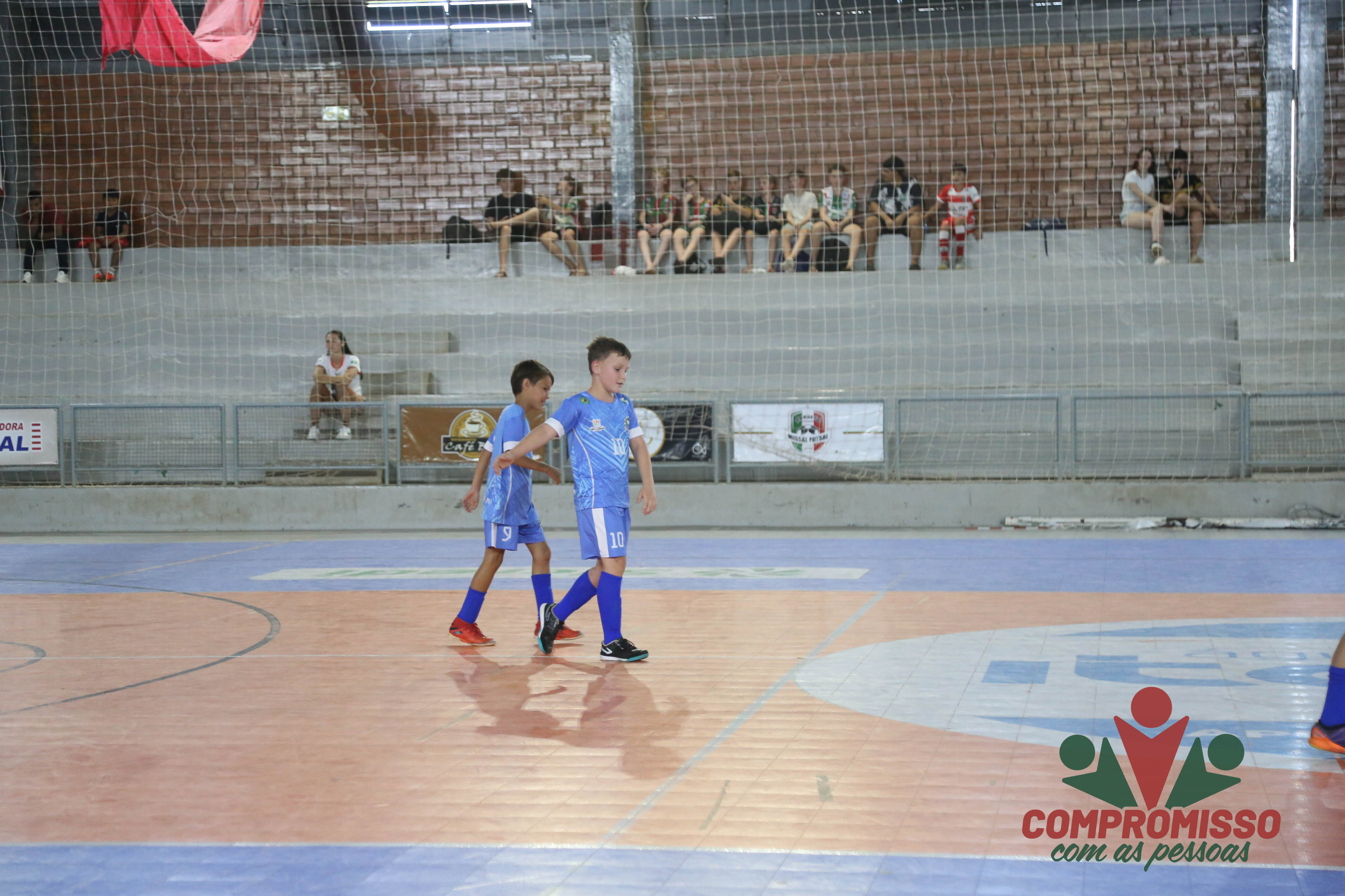 Equipes de Missal enfrentaram Itaipulândia na 3ª rodada da Copa Italianinha de Futsal