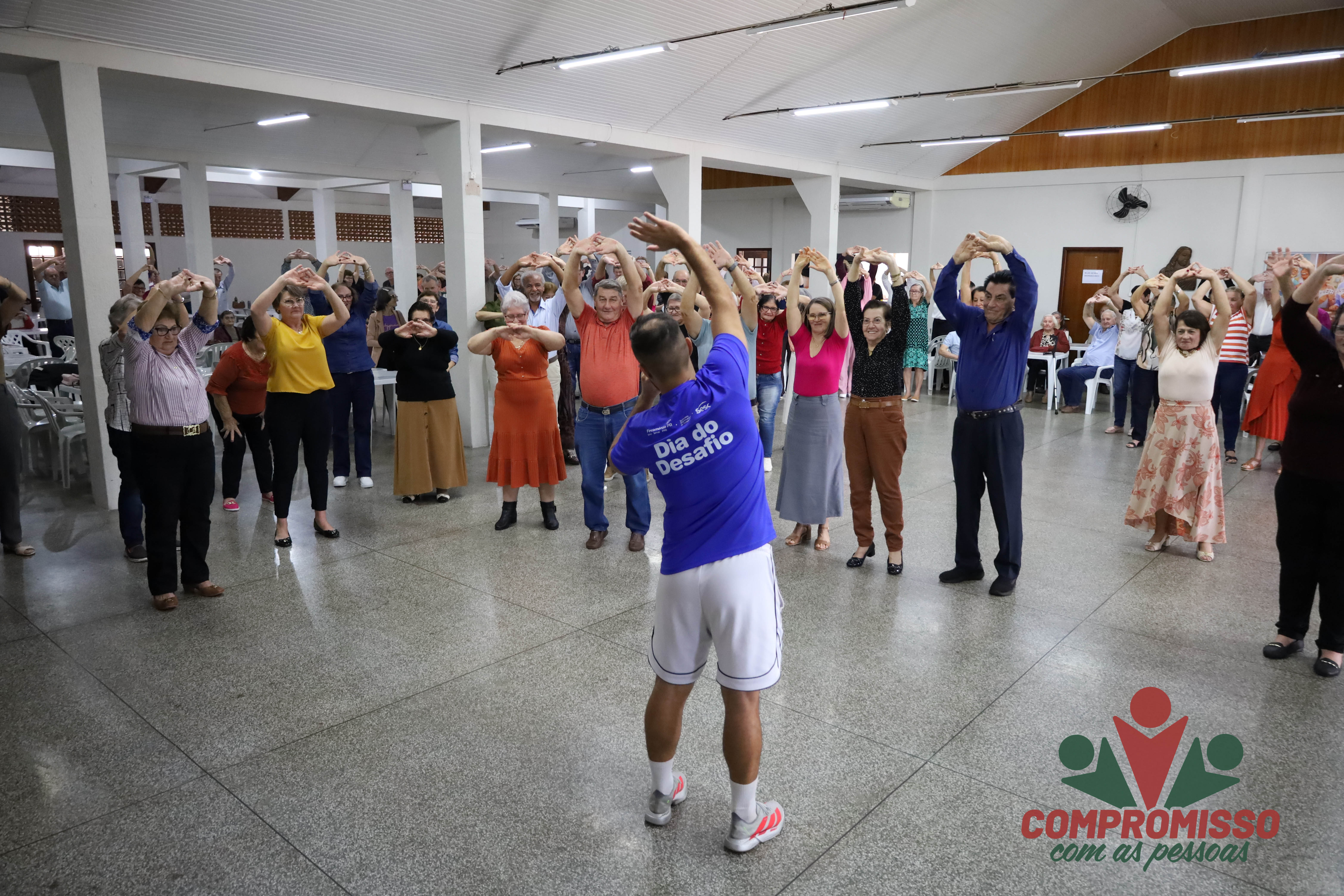 Dia do Desafio movimenta todas as faixas etárias em Missal