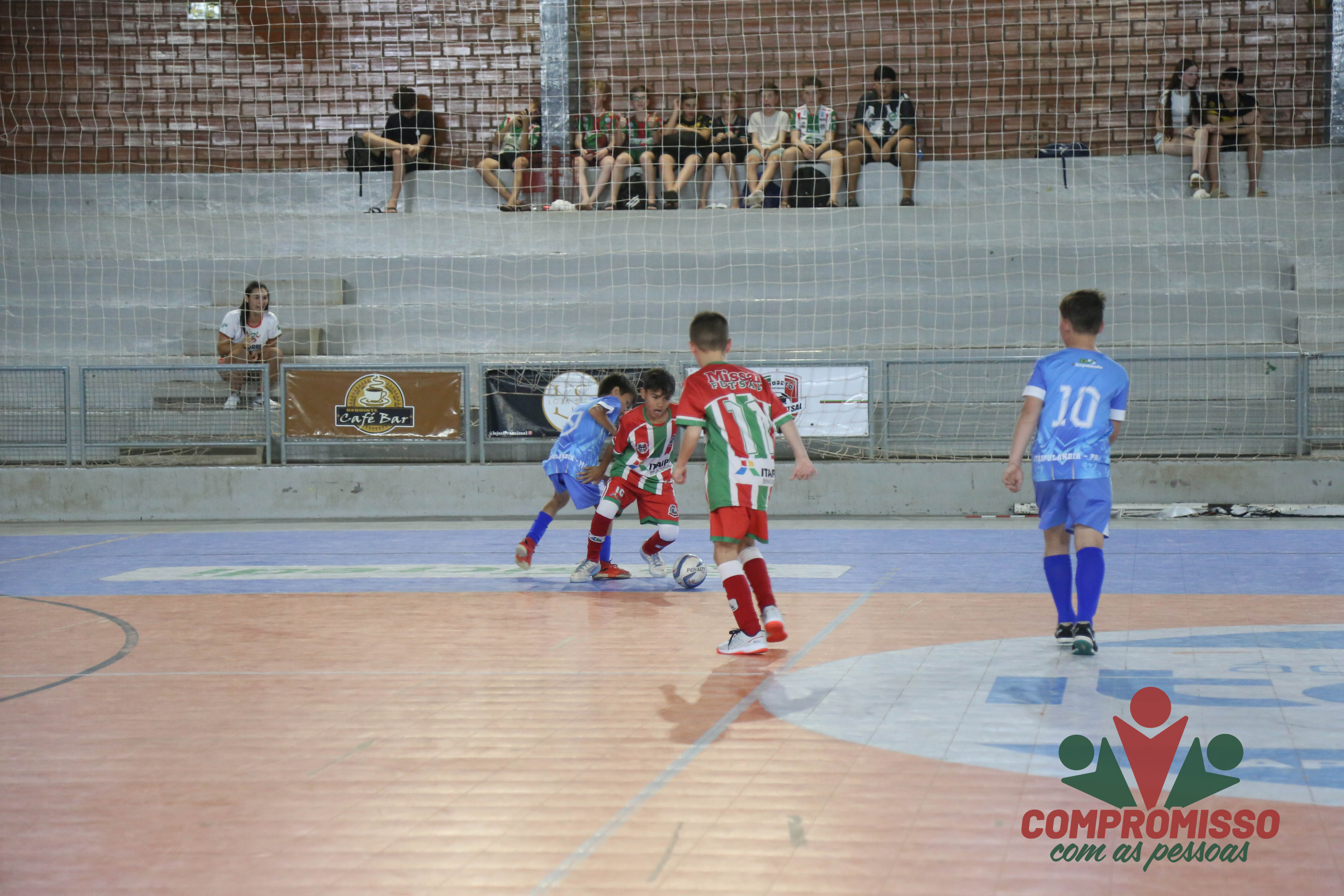 Equipes de Missal enfrentaram Itaipulândia na 3ª rodada da Copa Italianinha de Futsal