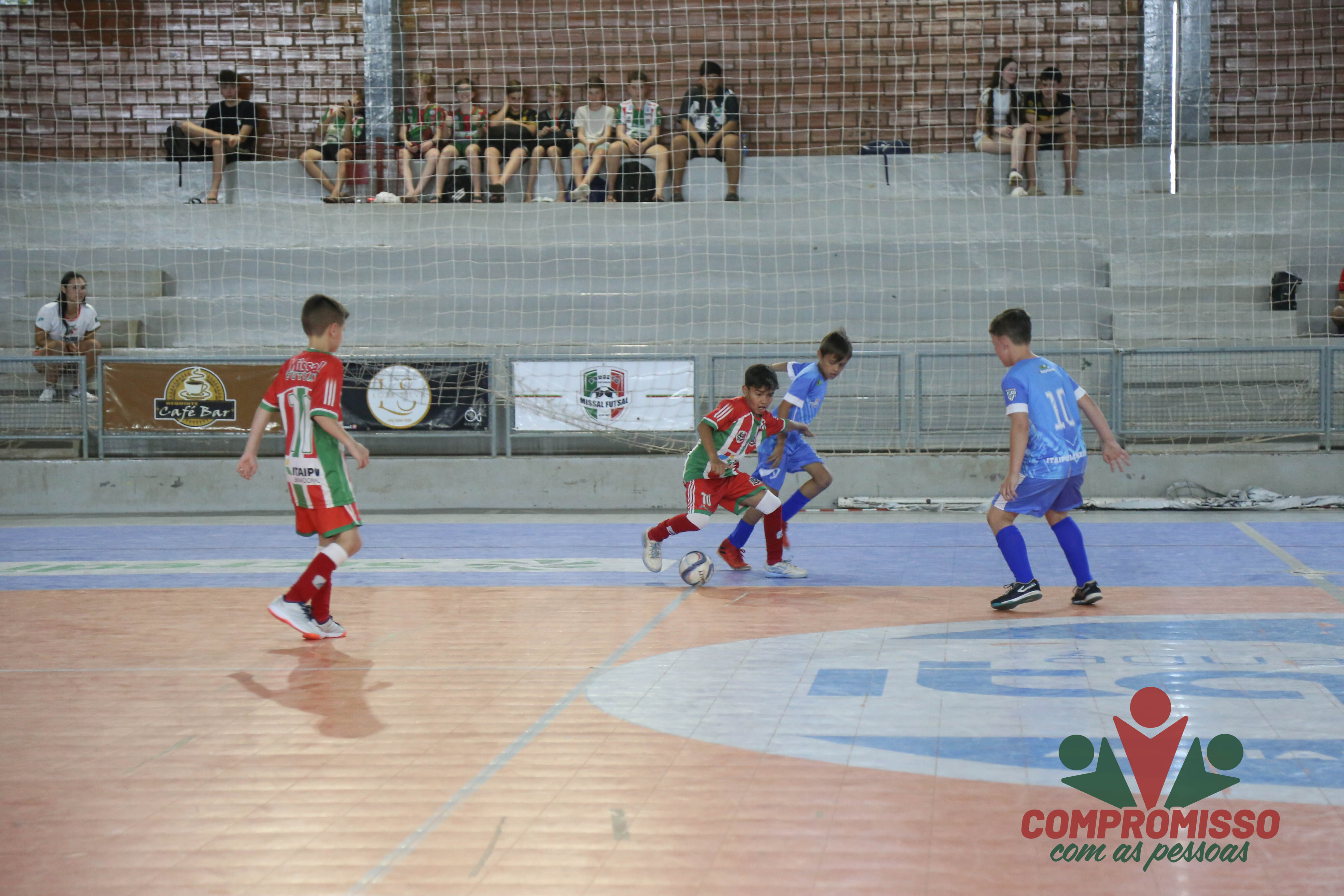 Equipes de Missal enfrentaram Itaipulândia na 3ª rodada da Copa Italianinha de Futsal