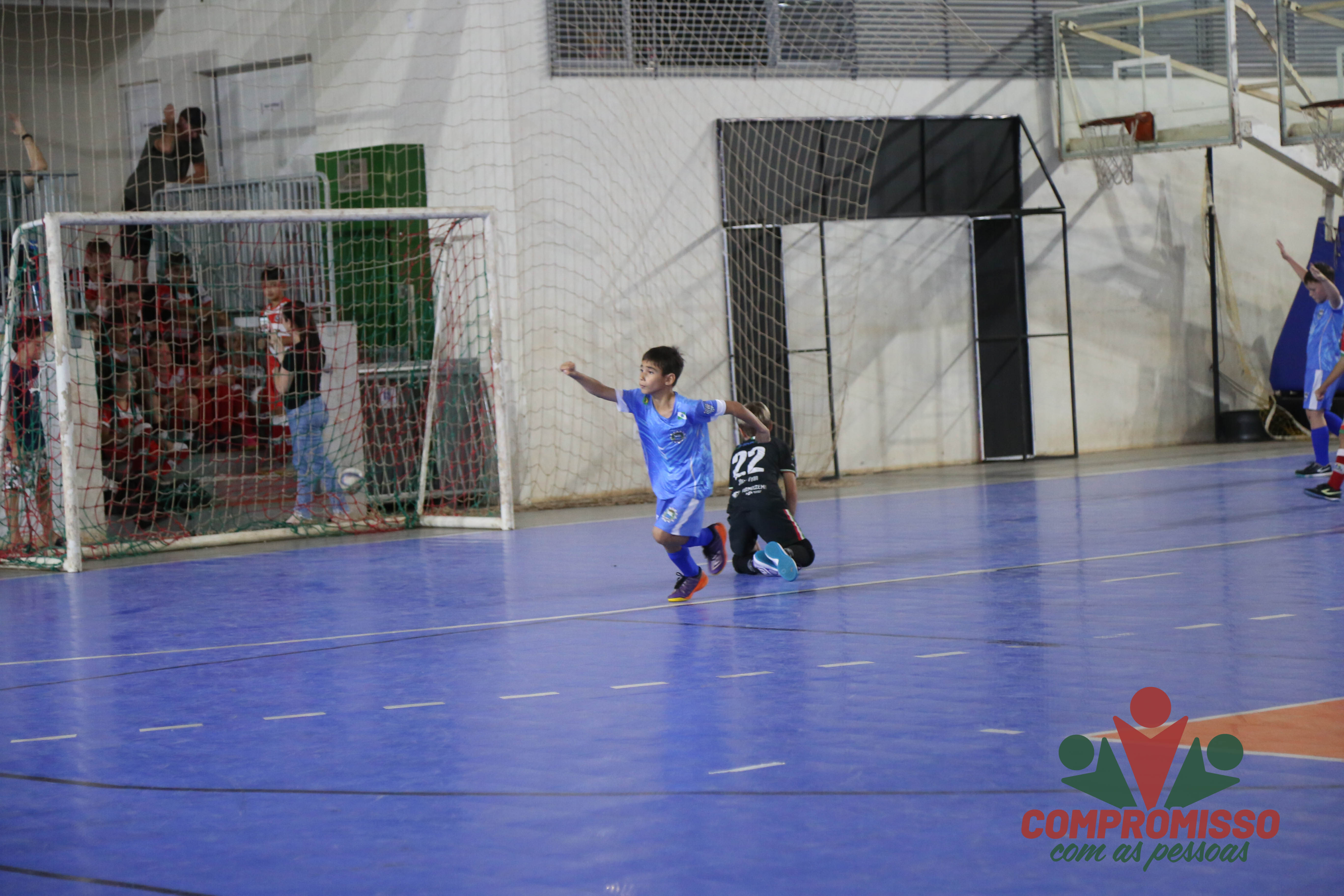 Equipes de Missal enfrentaram Itaipulândia na 3ª rodada da Copa Italianinha de Futsal