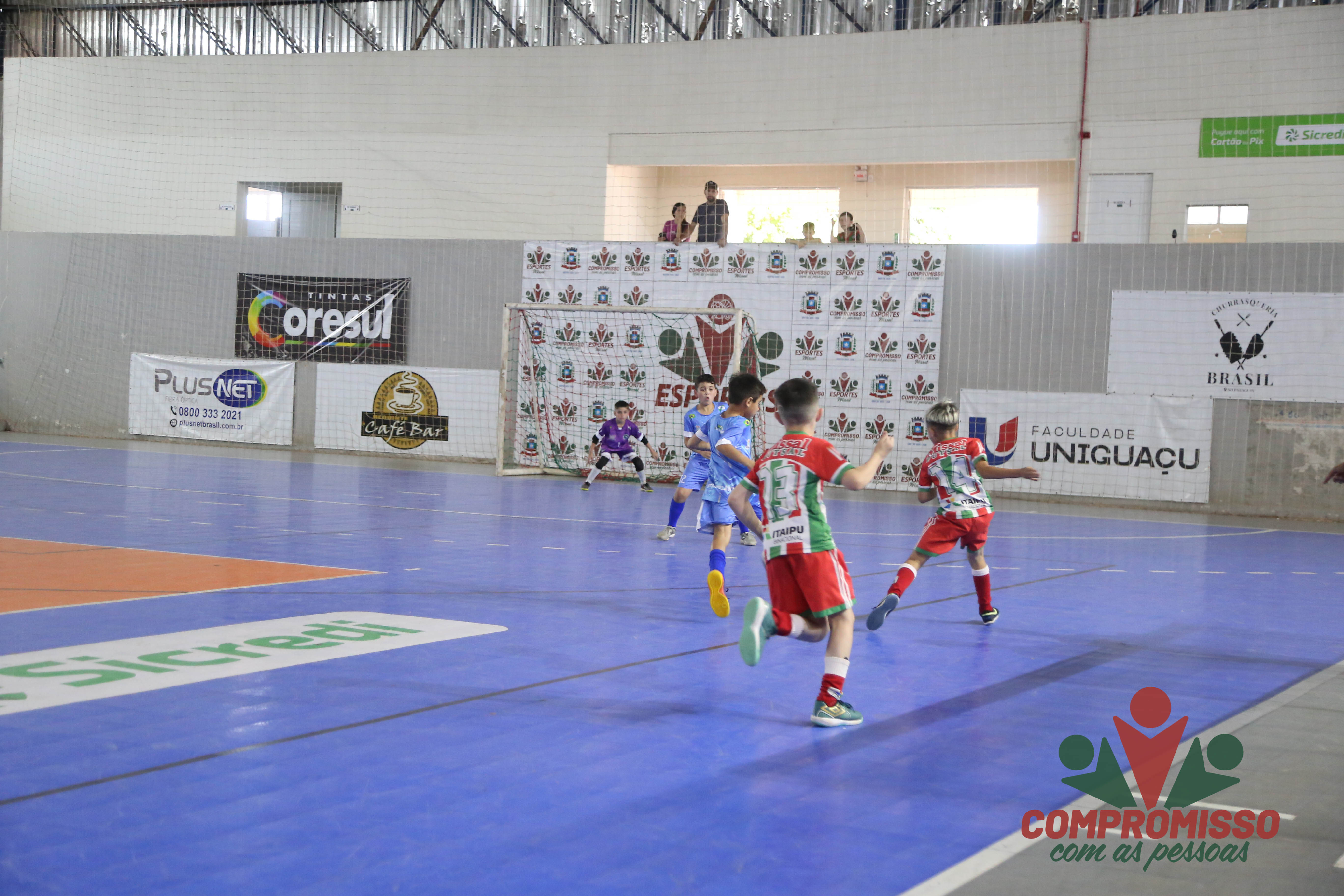 Equipes de Missal enfrentaram Itaipulândia na 3ª rodada da Copa Italianinha de Futsal