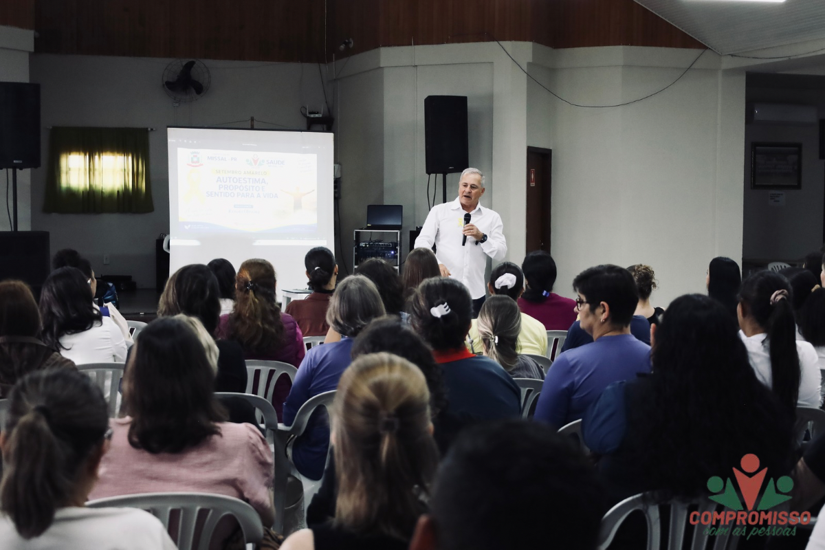 Autoestima, propósito e o sentido para a Vida foi tema de Palestra para servidores da Saúde