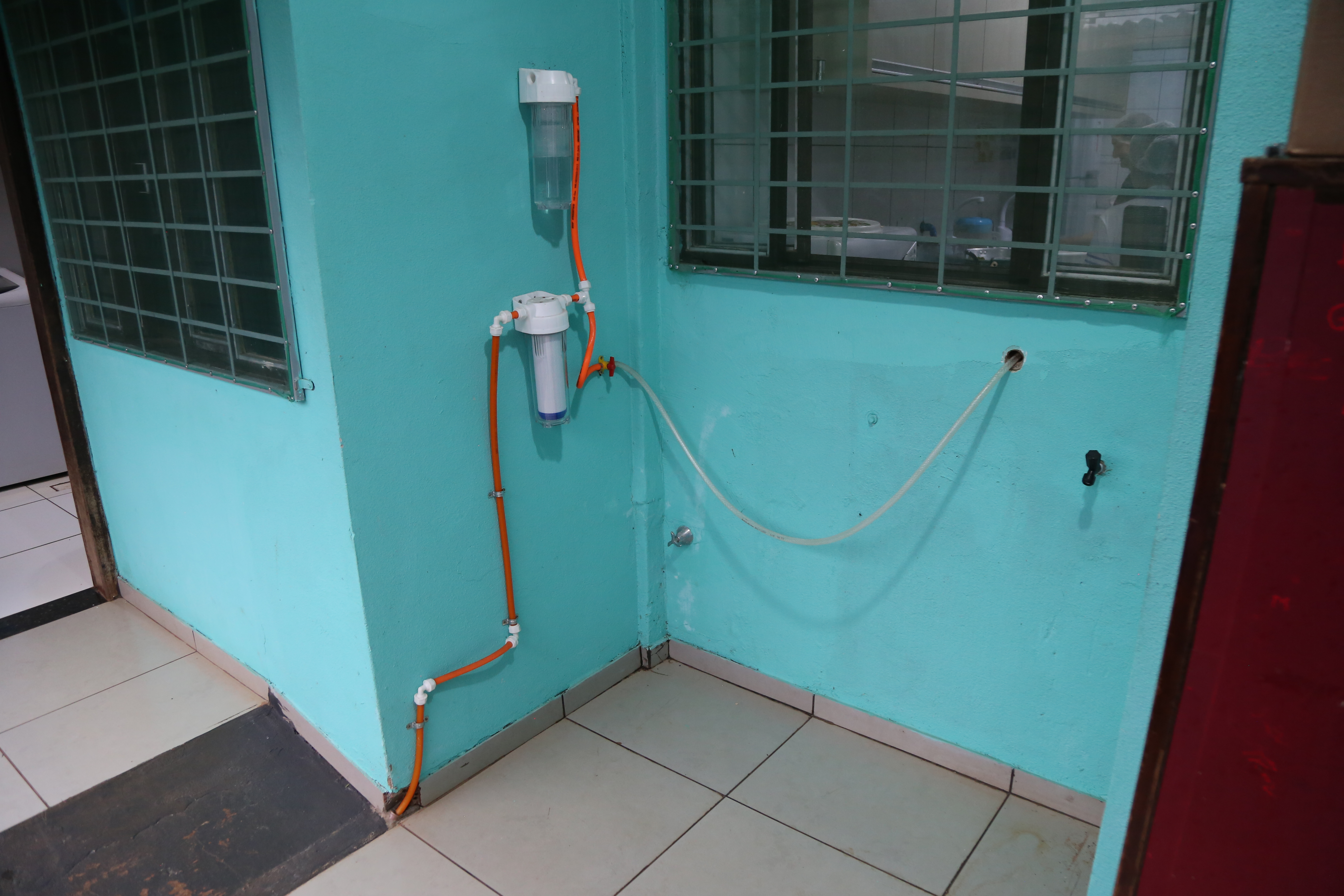 Biodigestor instalado na Escola Olavo Bilac no Portão Ocoí está em funcionamento