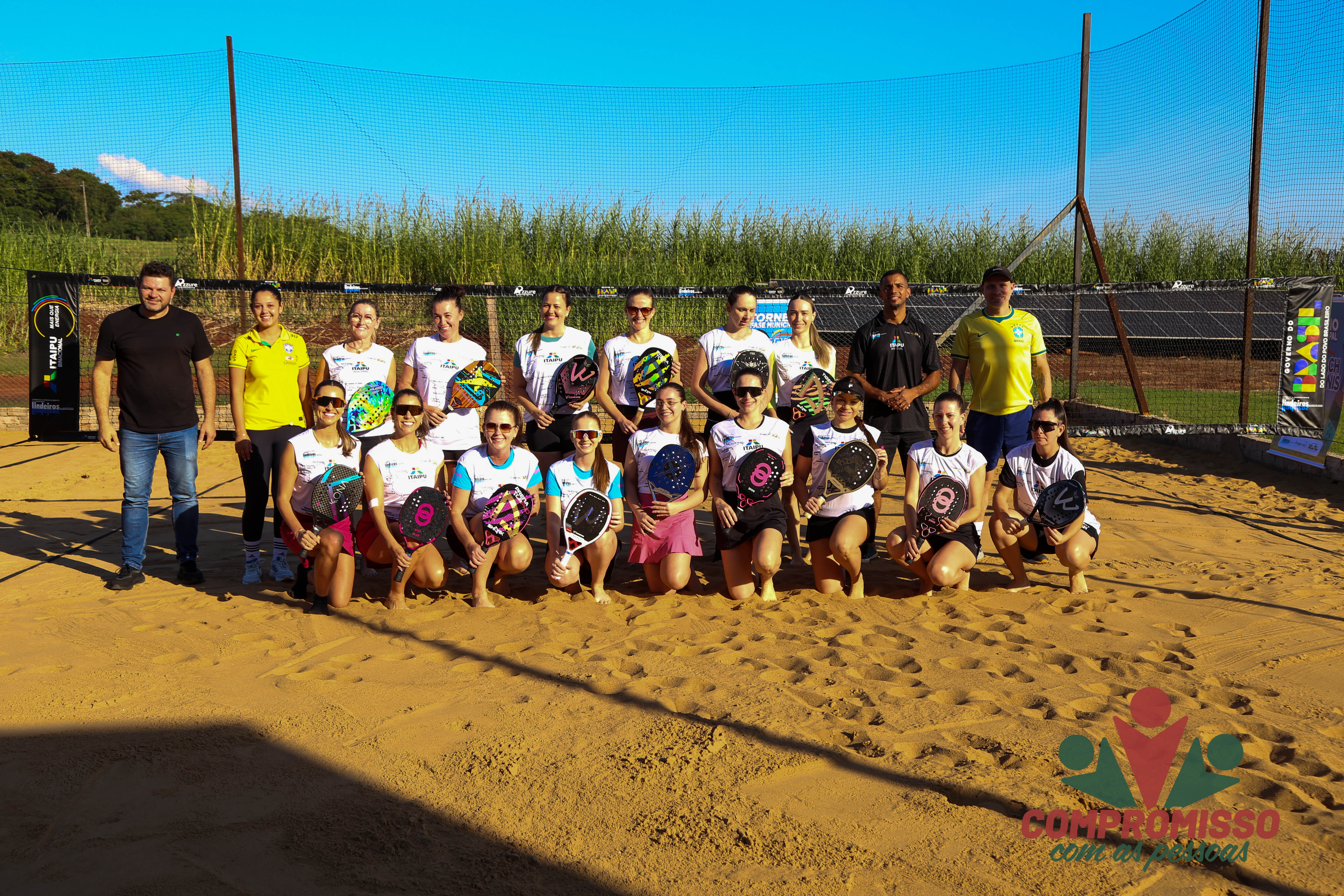 Duplas de Missal irão disputar a Fase regional da Copa Lindeira de Beach Tennis Itaipu em Guaíra