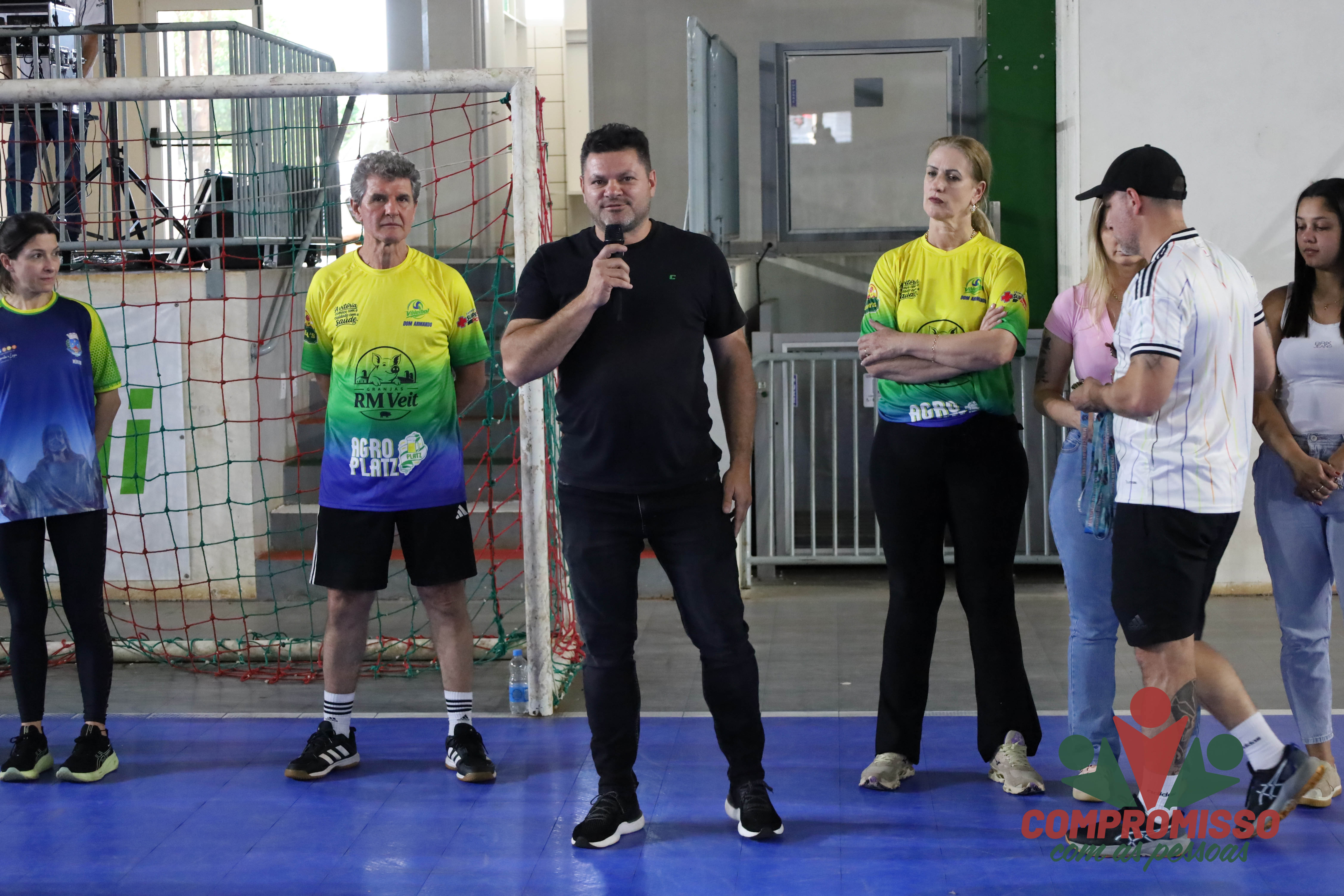 Descontração marca Torneio de Vôlei Câmbio em em Missal