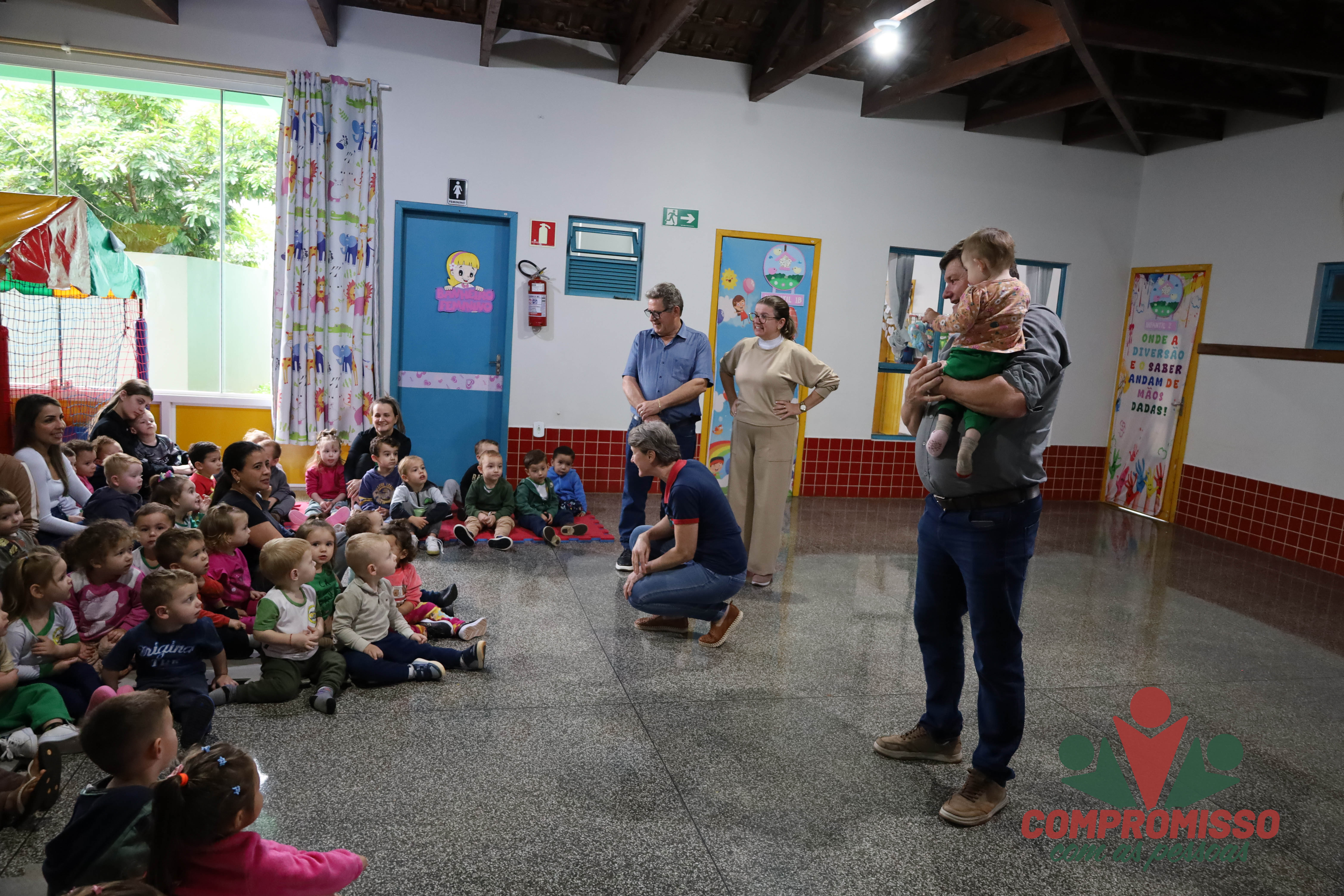 Atividade para o Dia das Crianças nos CMEIs de Missal promove música e diversão em Missal