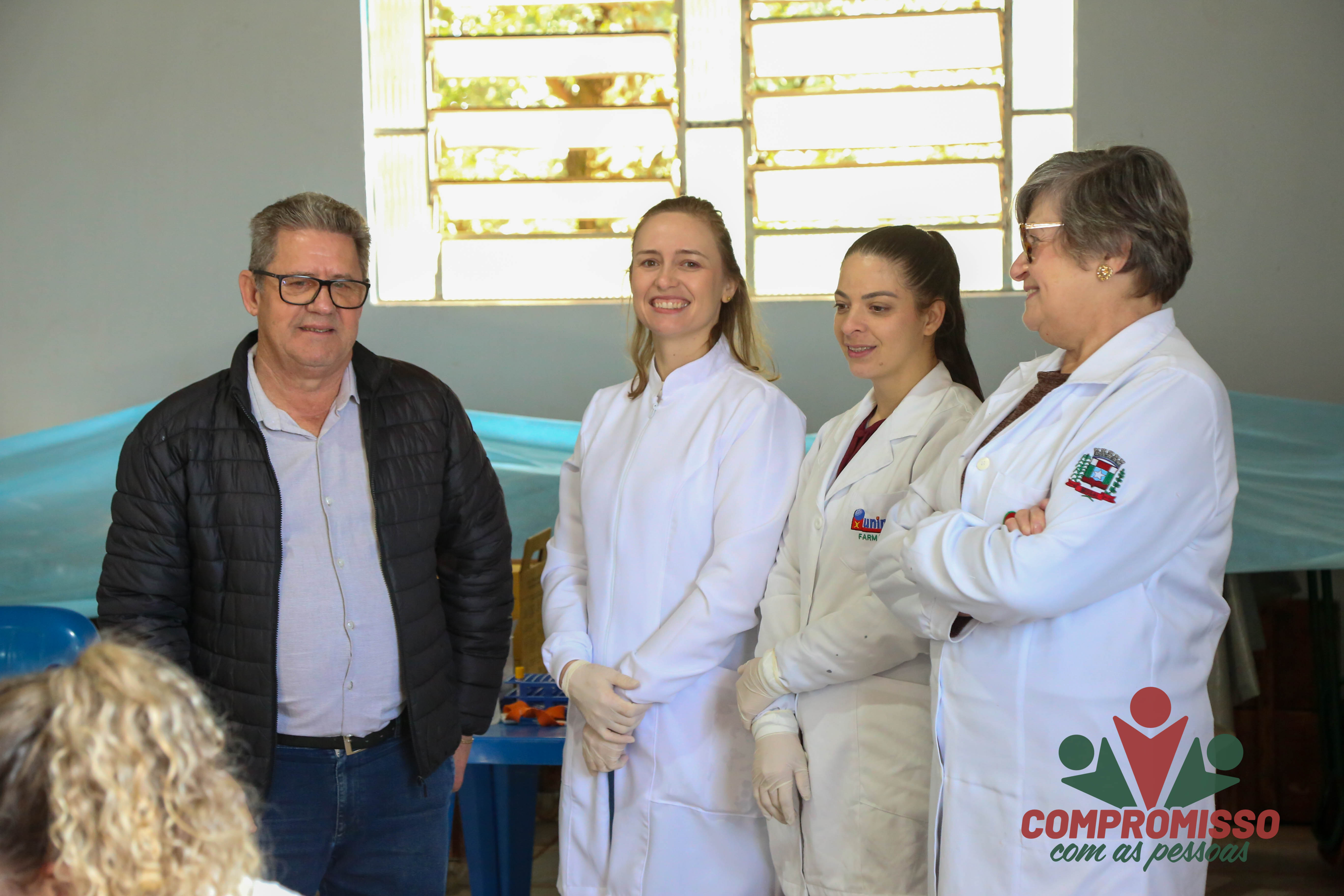 Clube do Bairro Renascer recebe ações do Agosto Azul