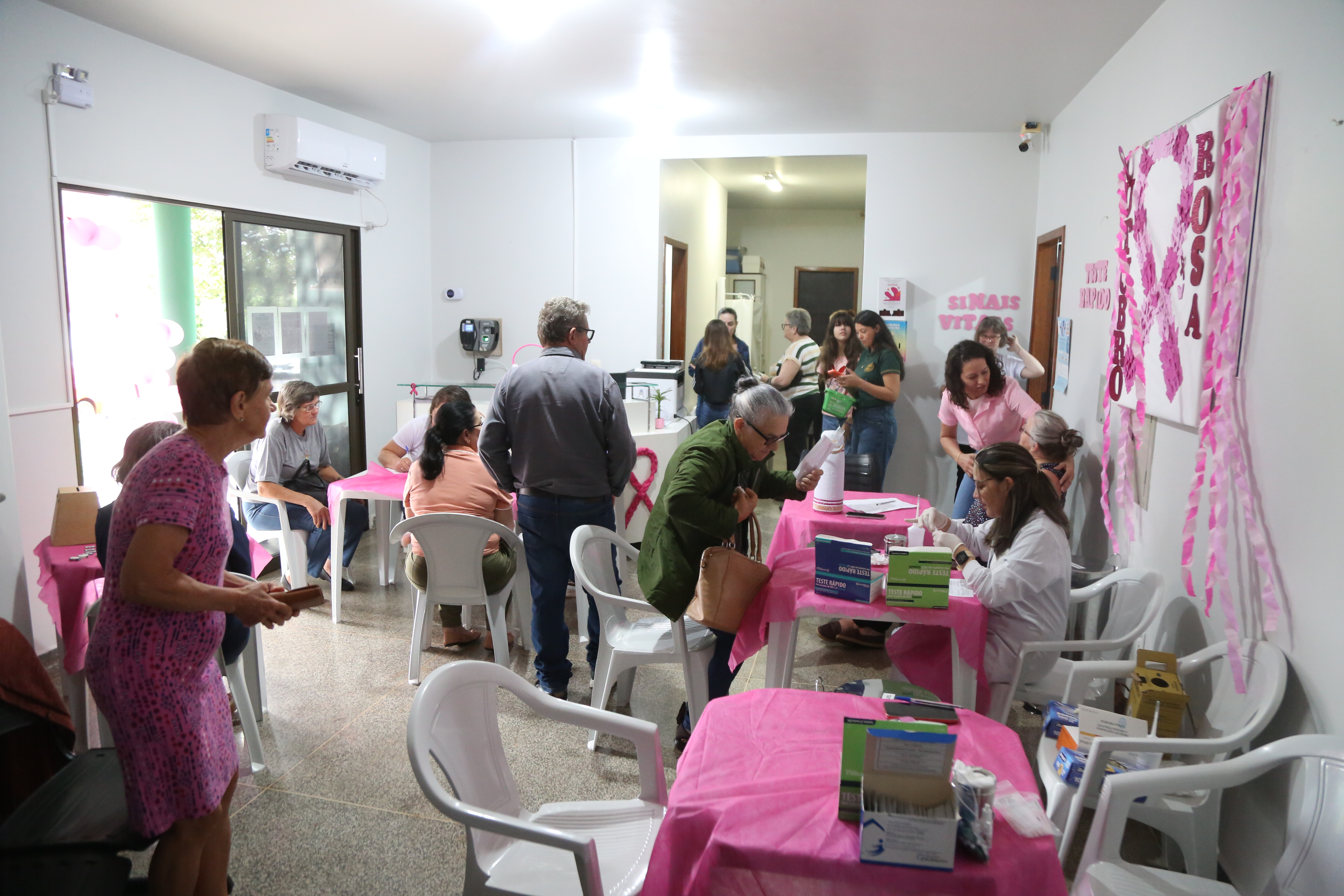 Outubro Rosa em Vista Alegre conta com quase 70 participantes