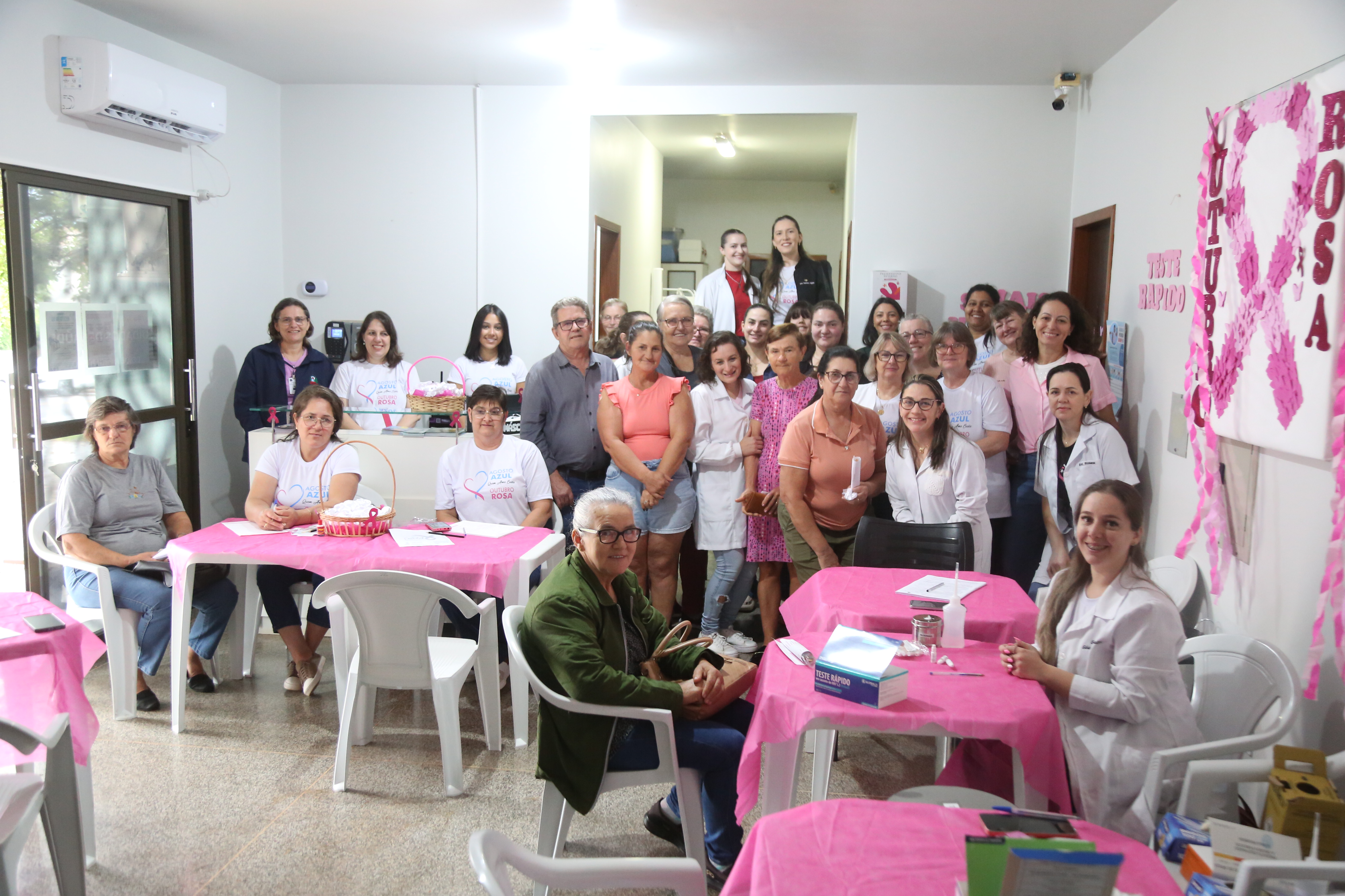 Outubro Rosa em Vista Alegre conta com quase 70 participantes