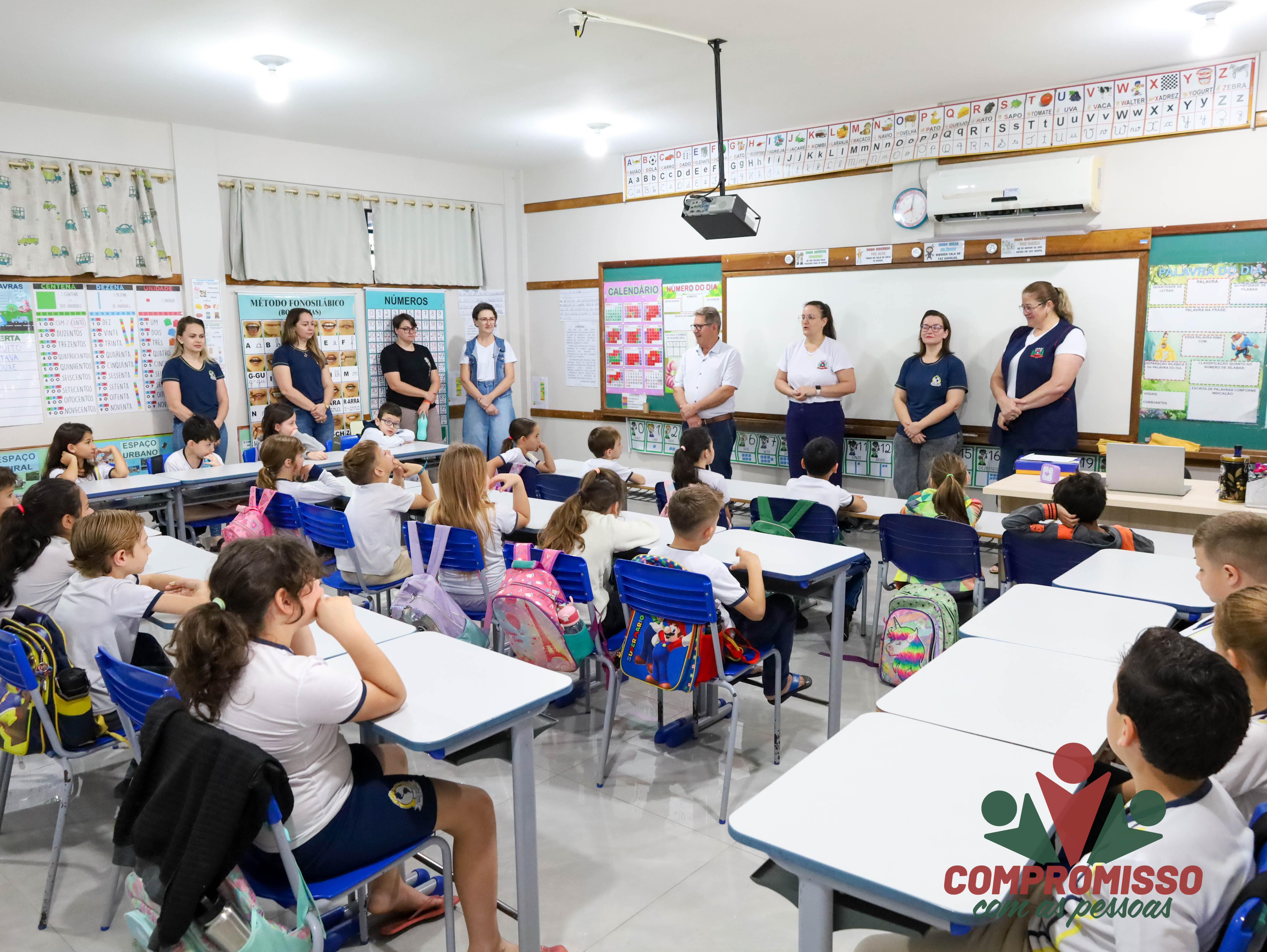 Administração reconhece e valoriza os avanços dos alunos do 2º ano na leitura e na escrita