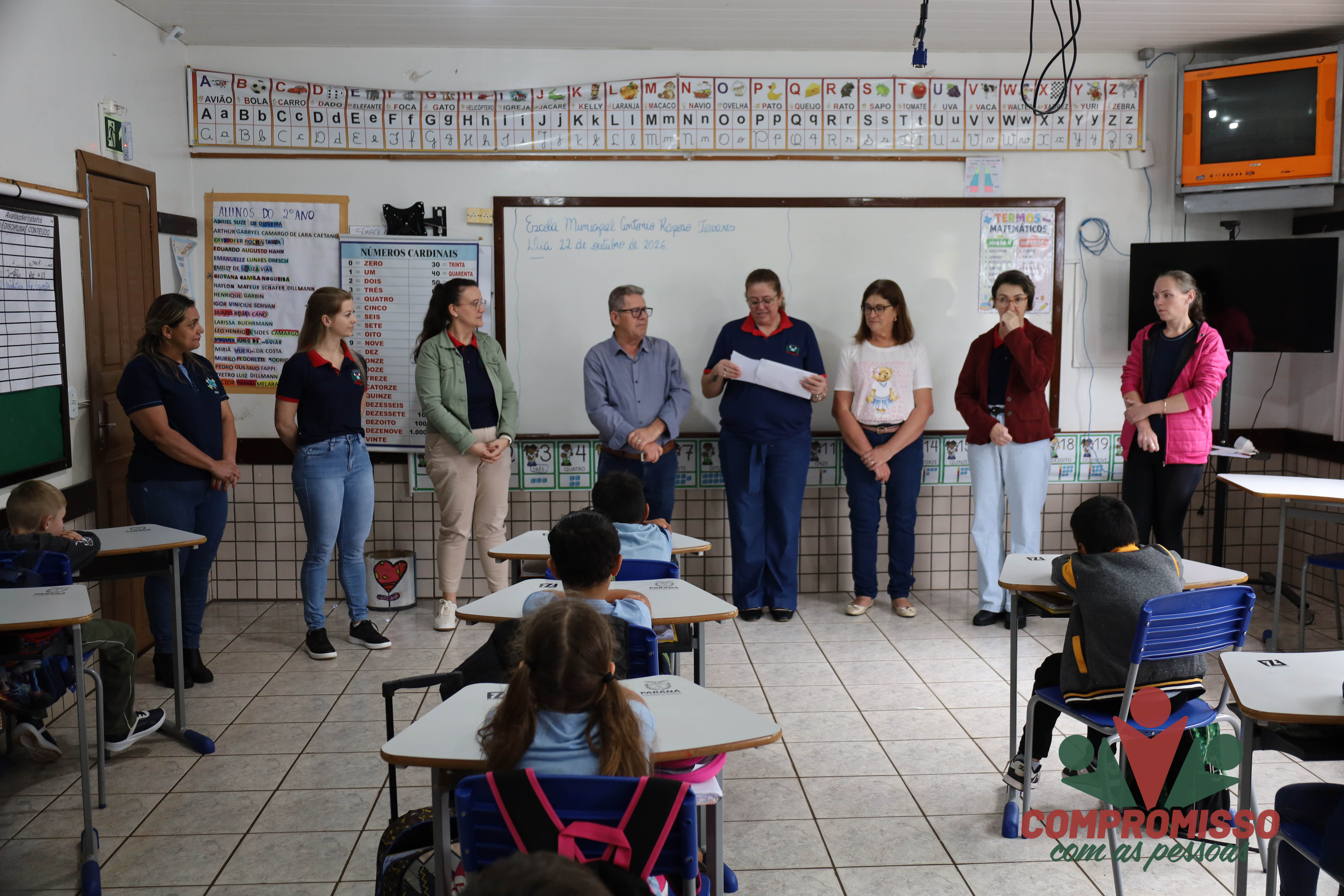 Administração reconhece e valoriza os avanços dos alunos do 2º ano na leitura e na escrita