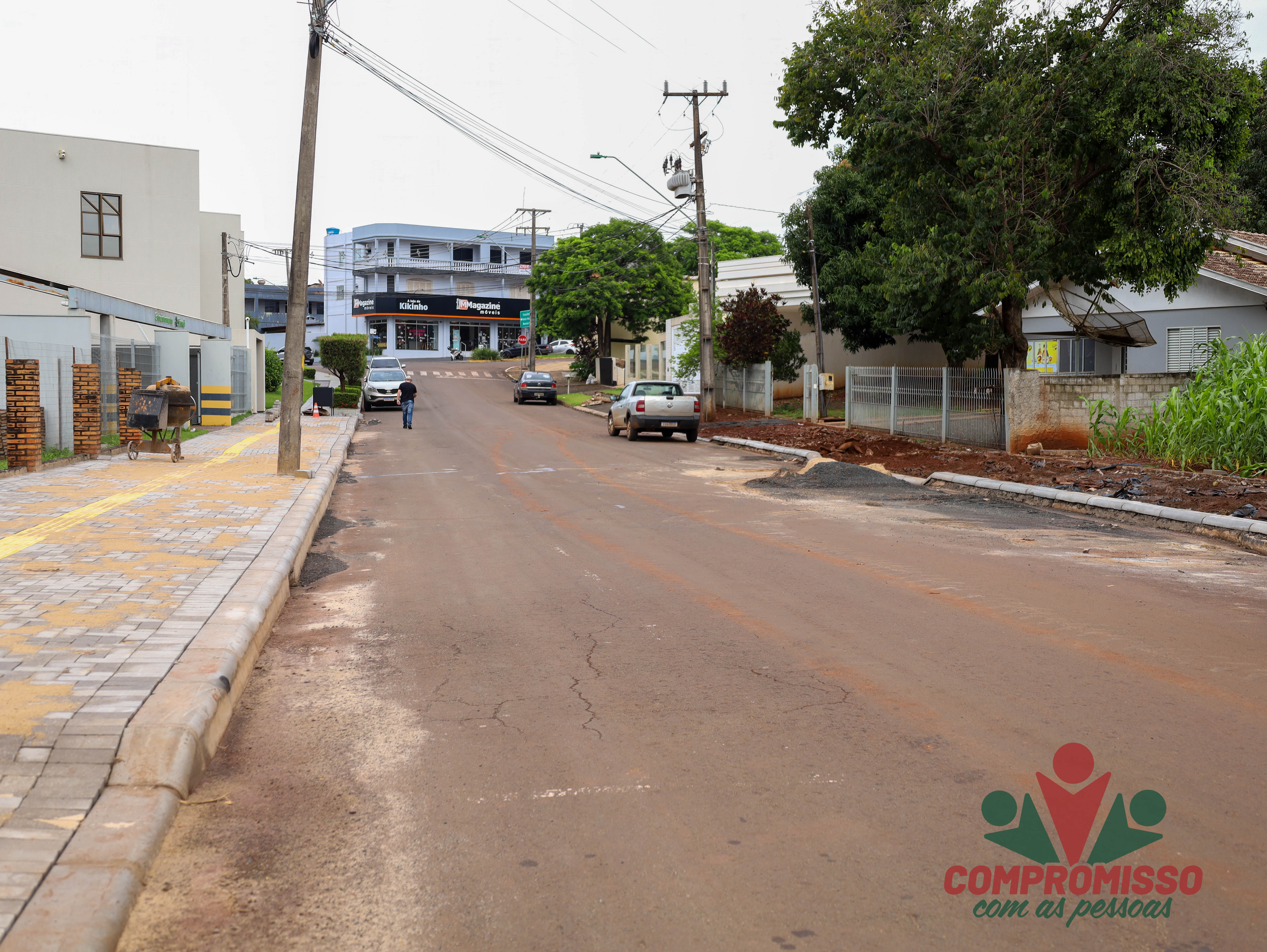 Obras de Revitalização de Calçadas avançam em Missal
