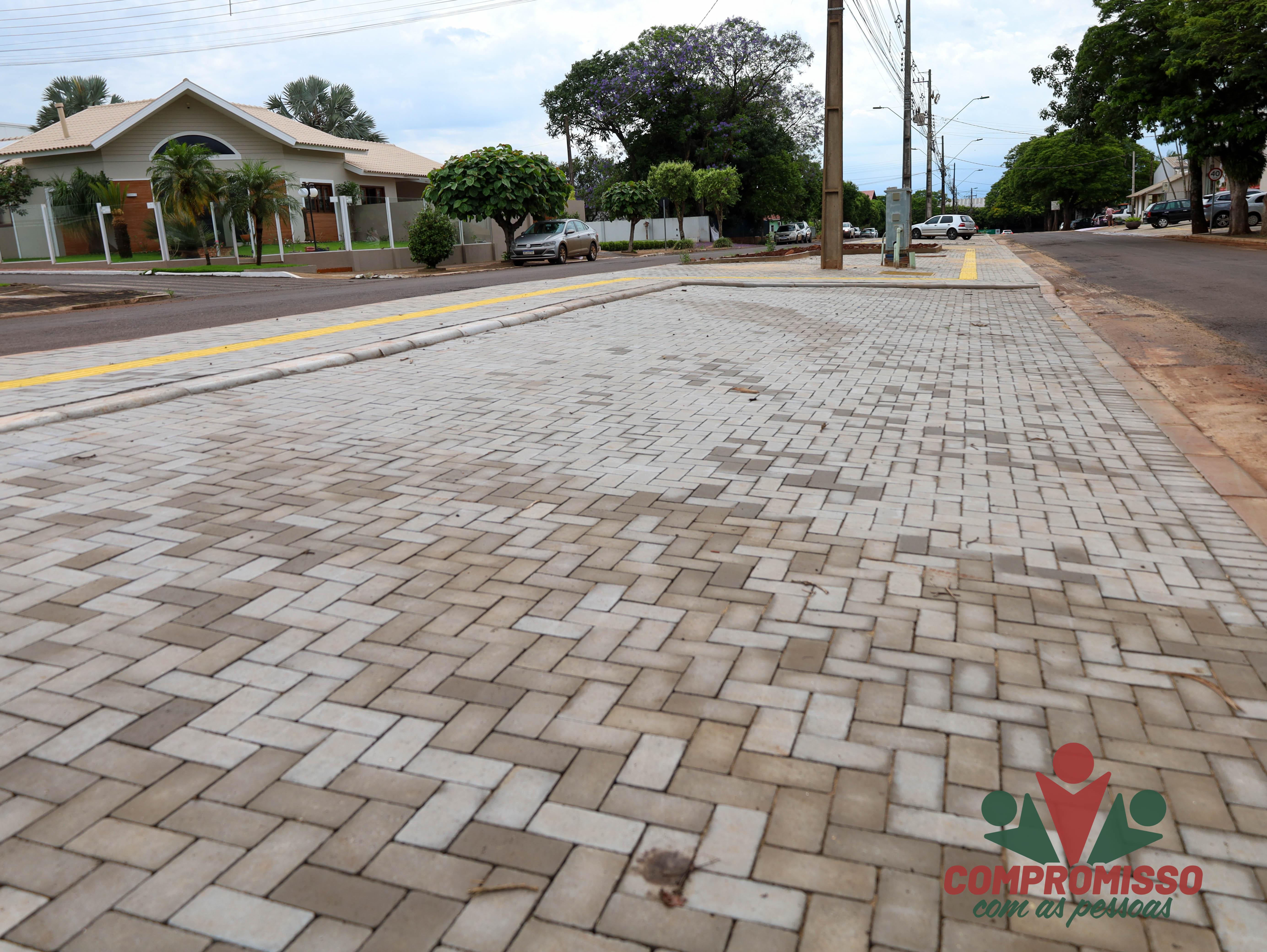 Obras de Revitalização de Calçadas avançam em Missal