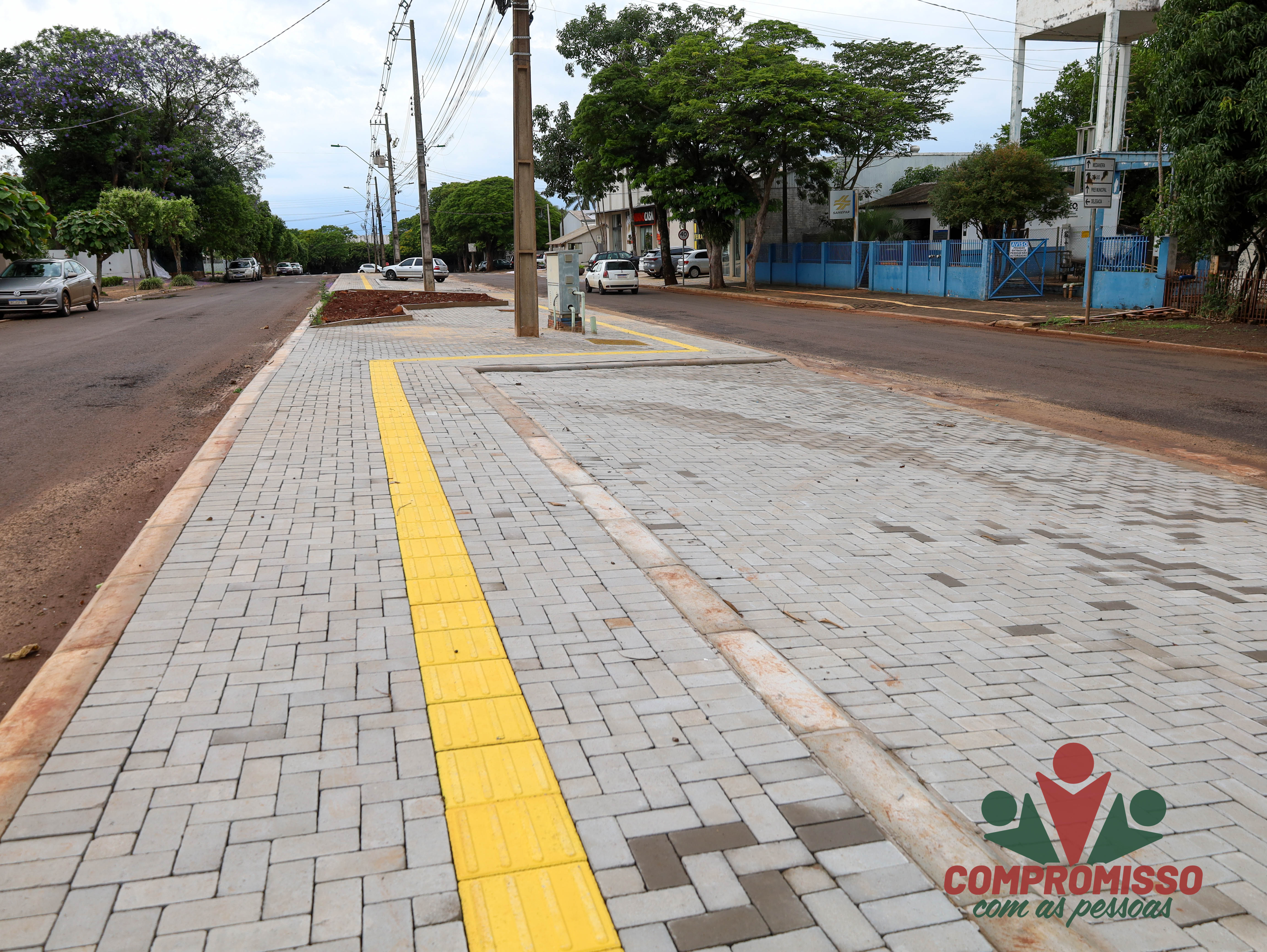 Obras de Revitalização de Calçadas avançam em Missal