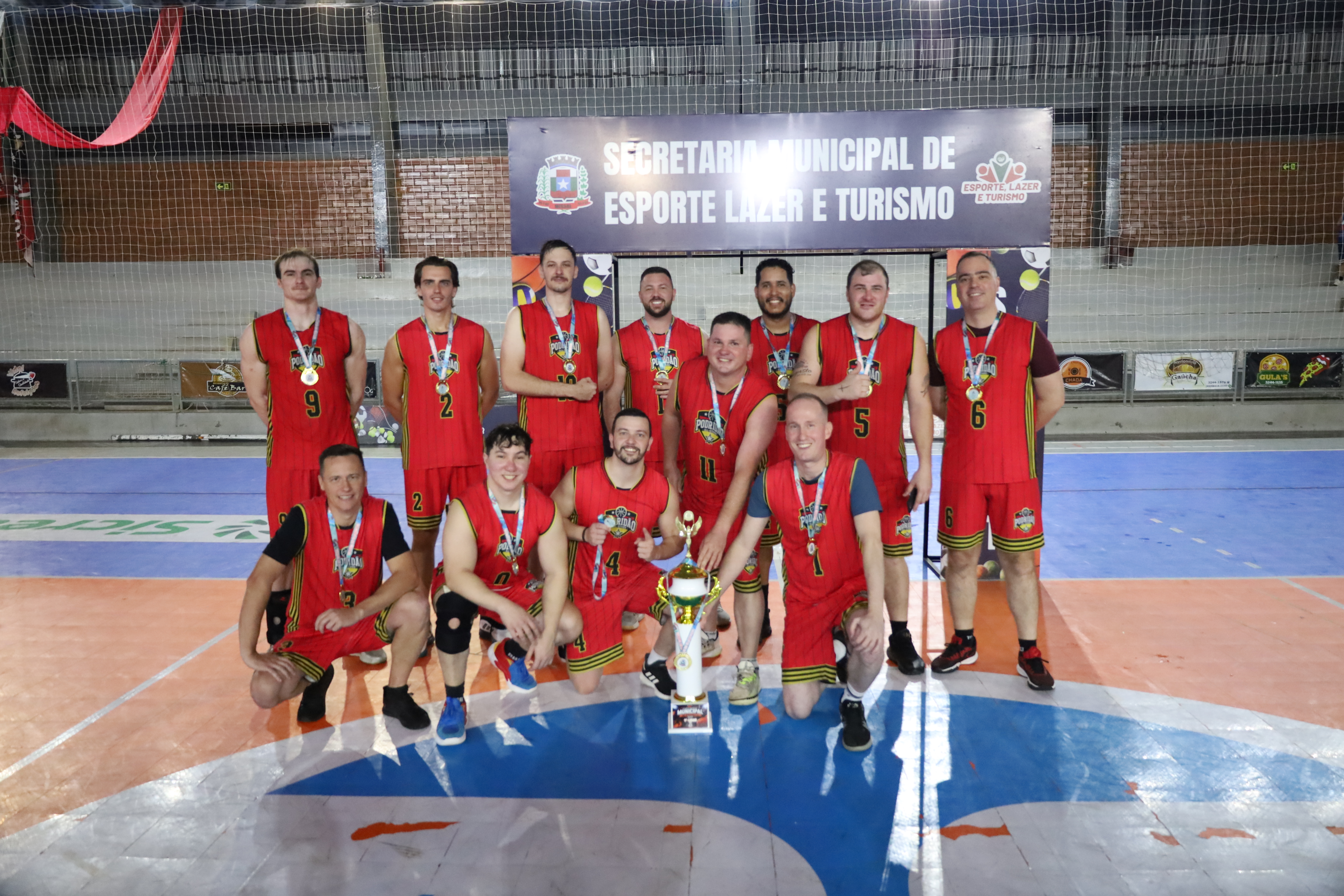 Podridão é a equipe campeã do Municipal de Basquete em Missal