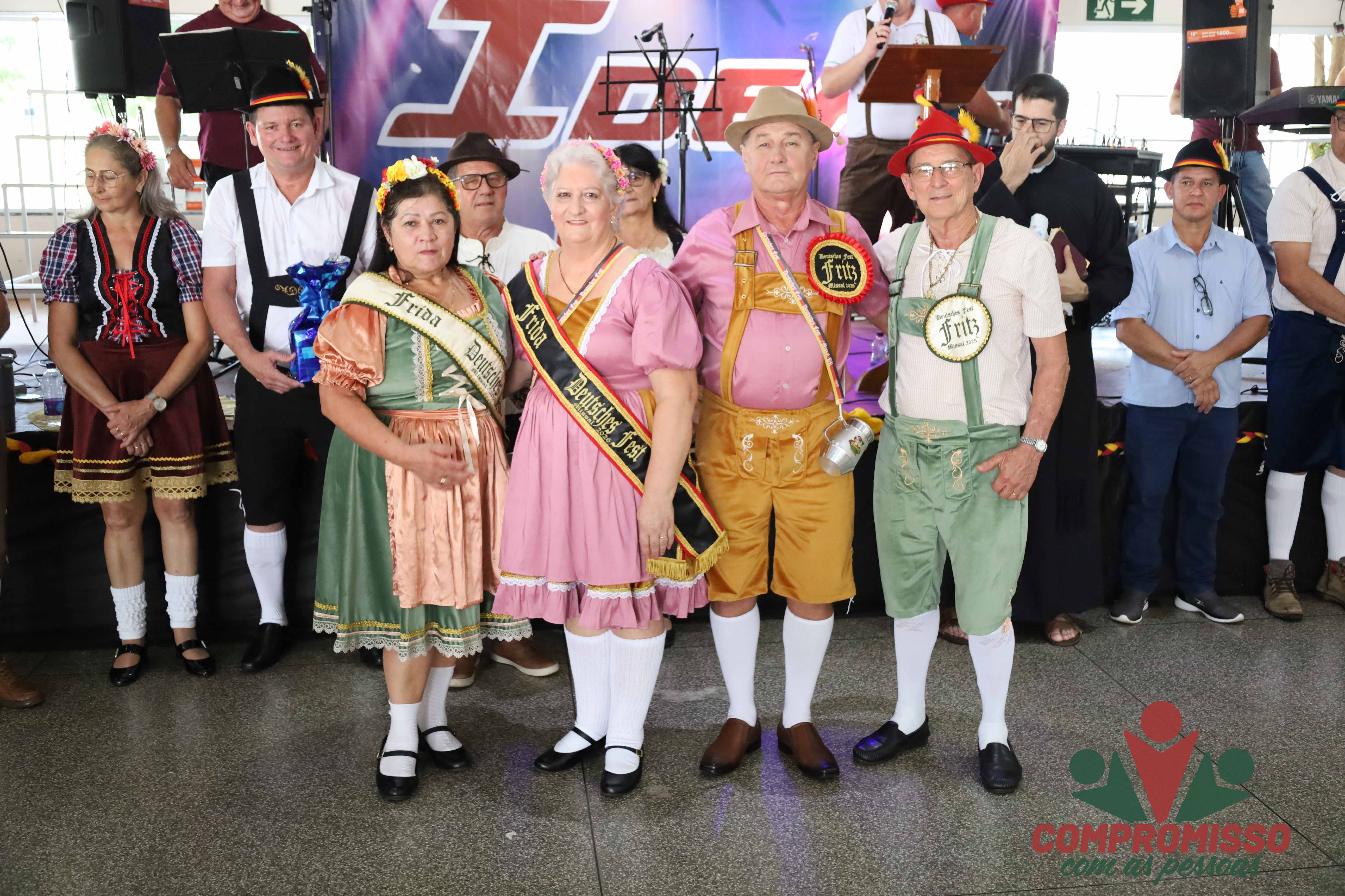 Hildemar e Lúcia Schmidt são o novo Casal Fritz e Frida da Deutsches Fest