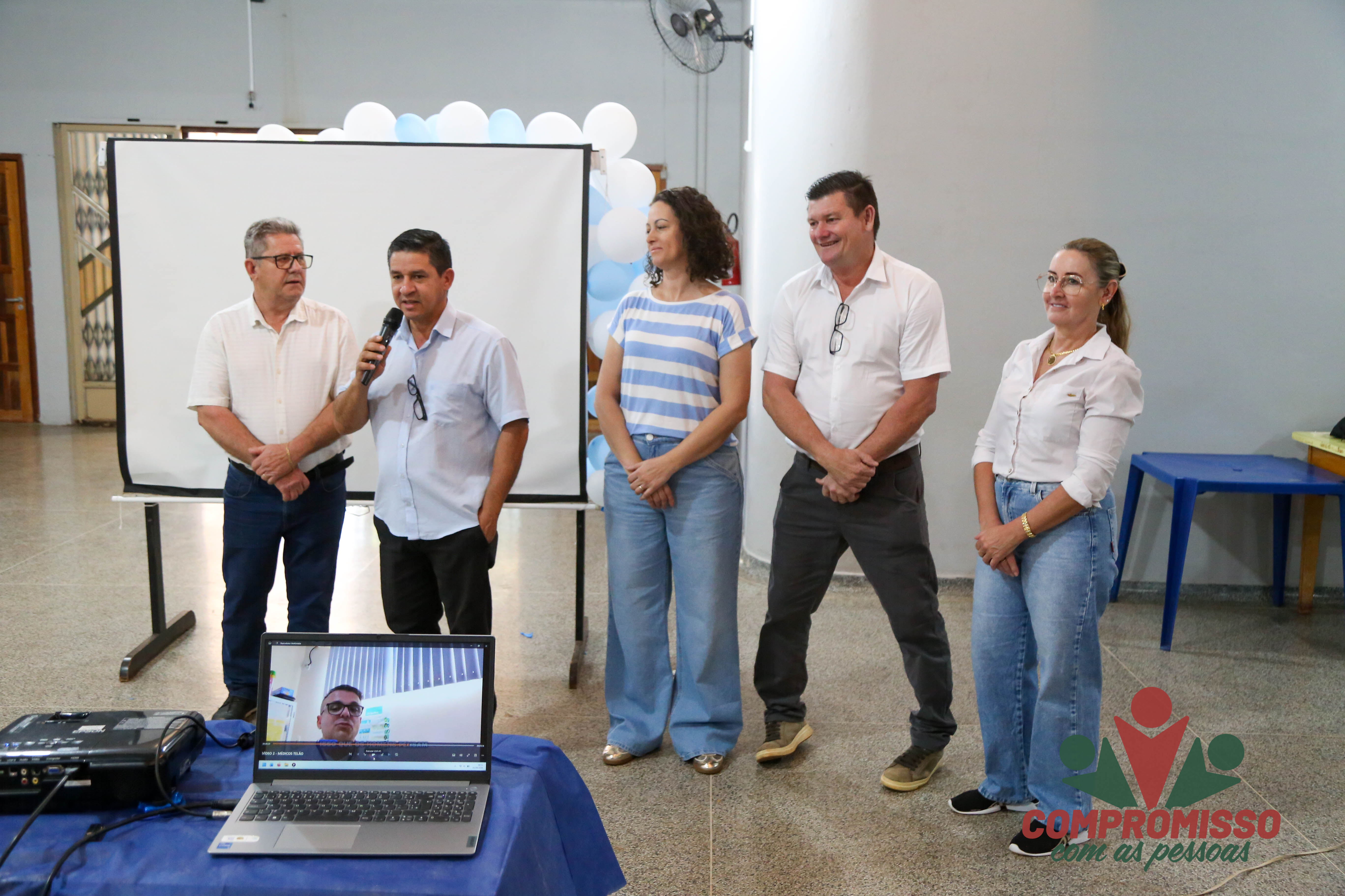 Agosto Azul iniciou em Dom Armando