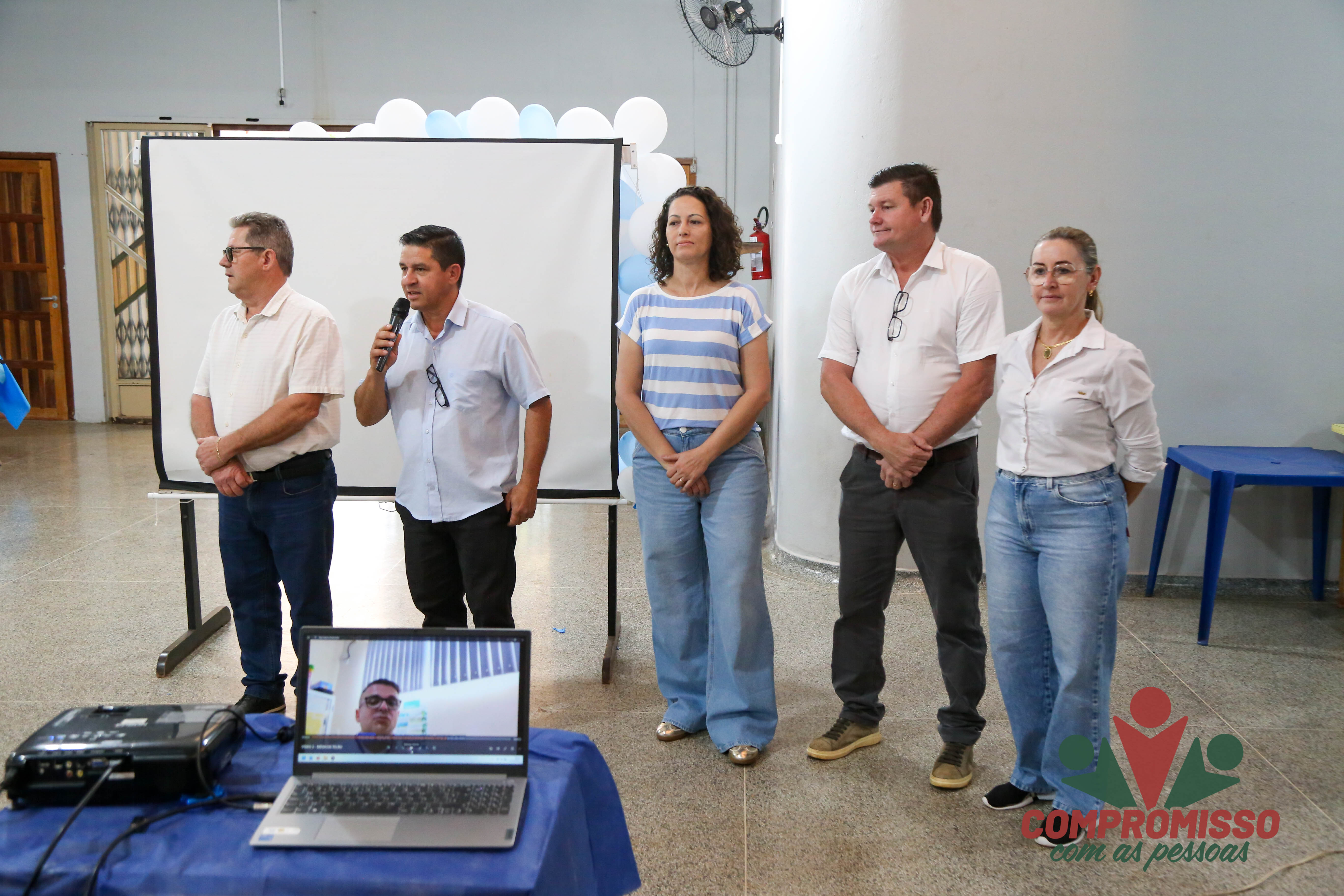 Agosto Azul iniciou em Dom Armando