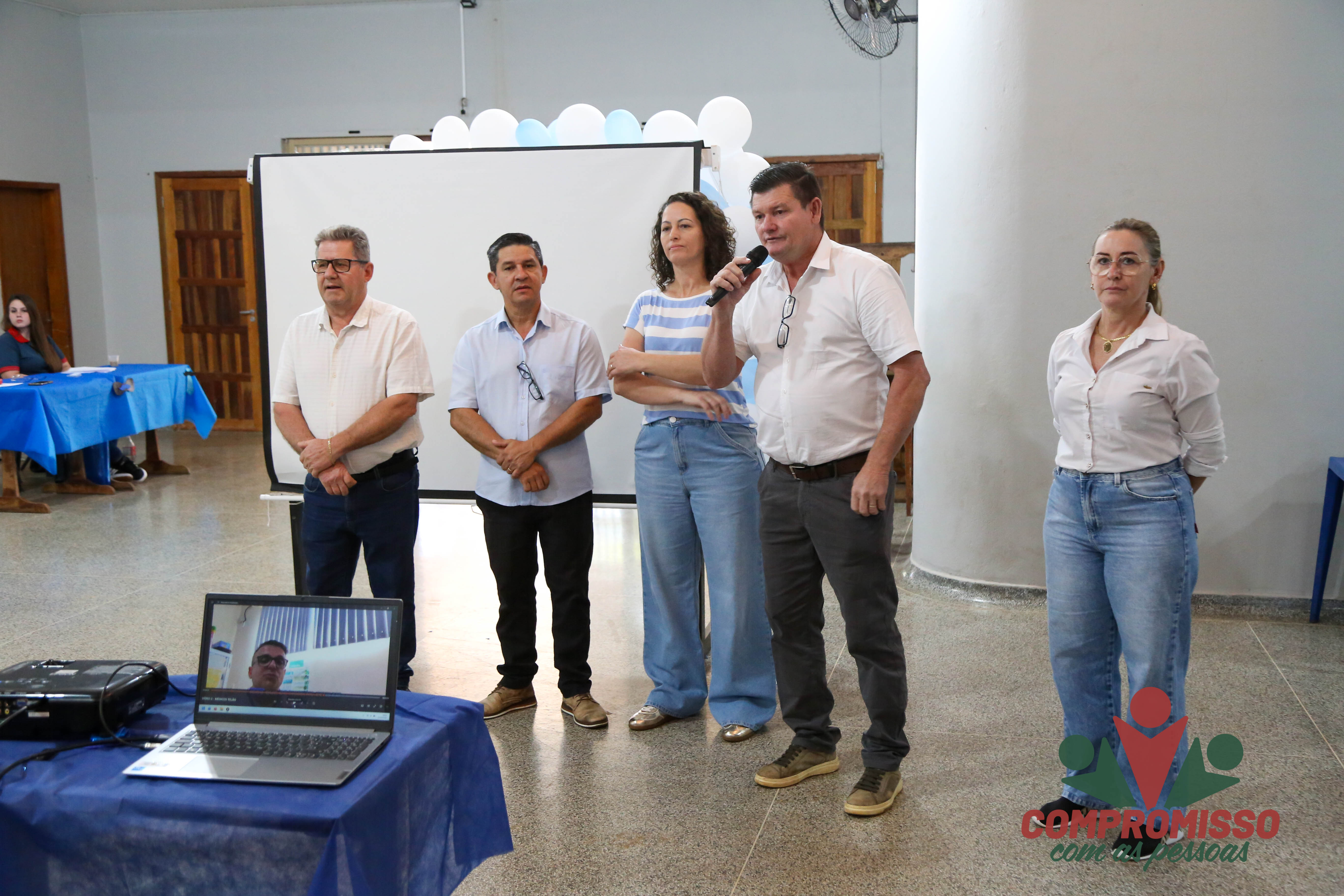 Agosto Azul iniciou em Dom Armando