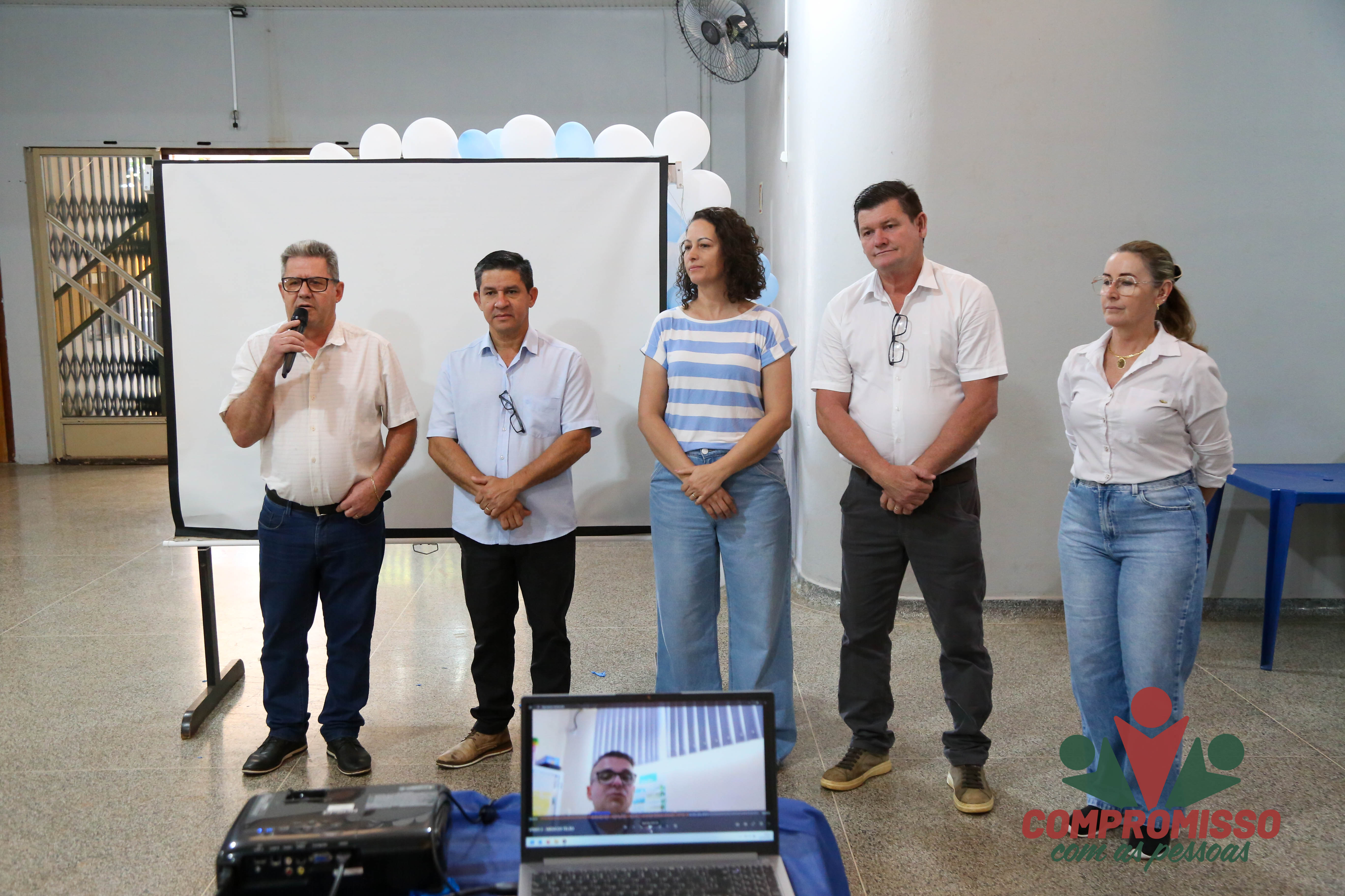 Agosto Azul iniciou em Dom Armando