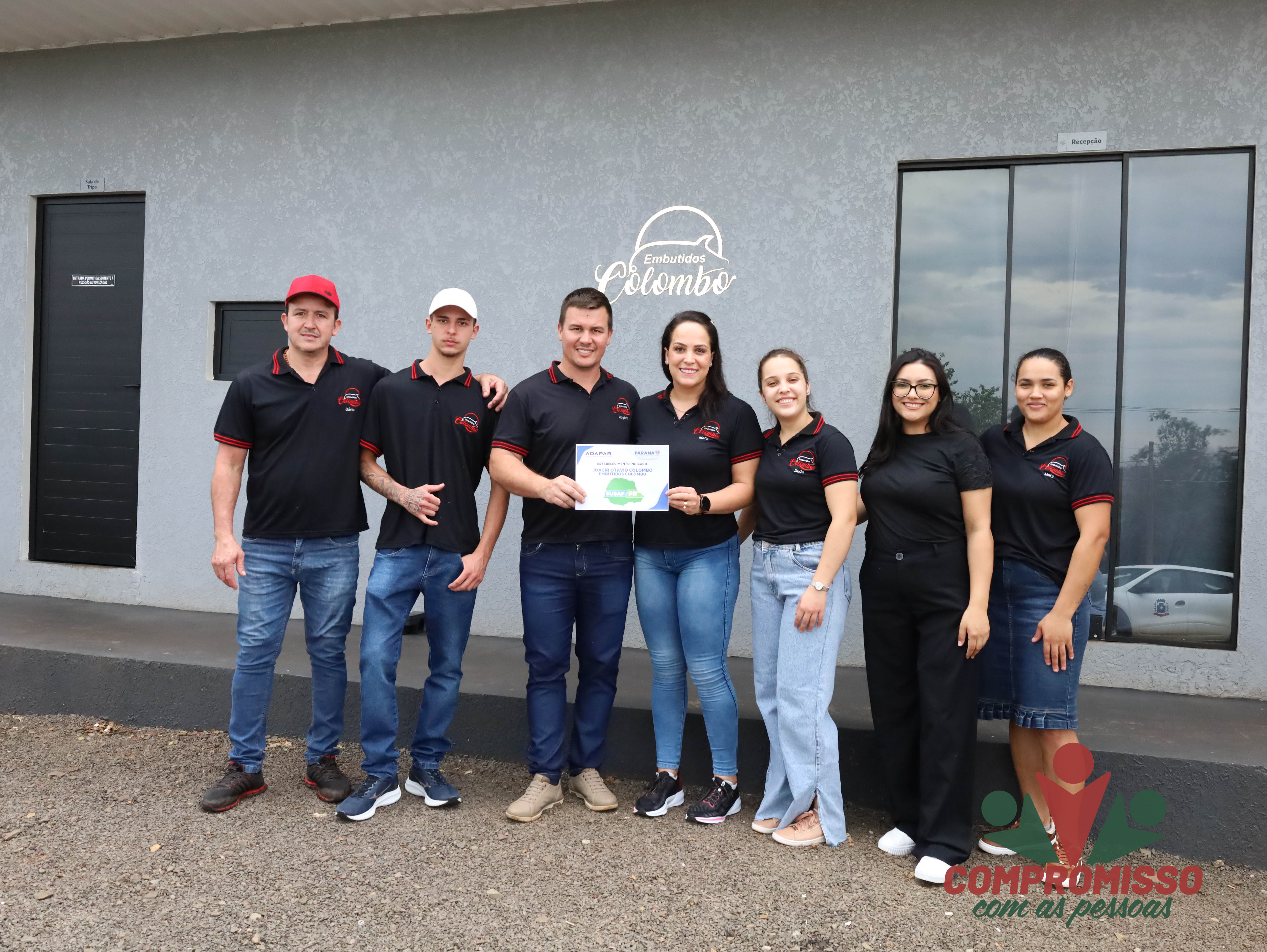 Embutidos Colombo do Portão Ocoí é a terceira agroindústria de Missal a receber o Selo do SUSAF