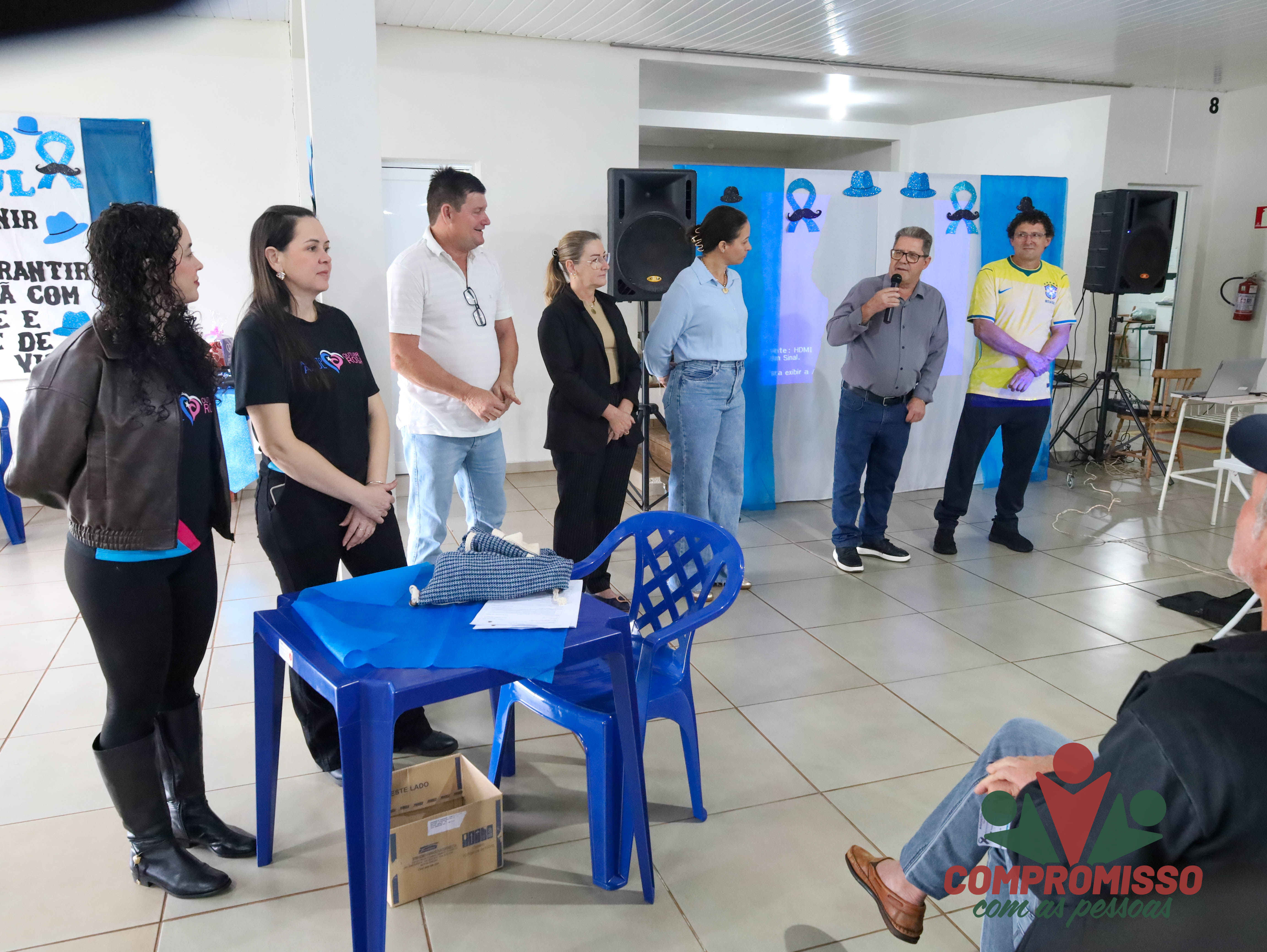 Agosto Azul no Portão Ocoí reuniu um grande número de participantes
