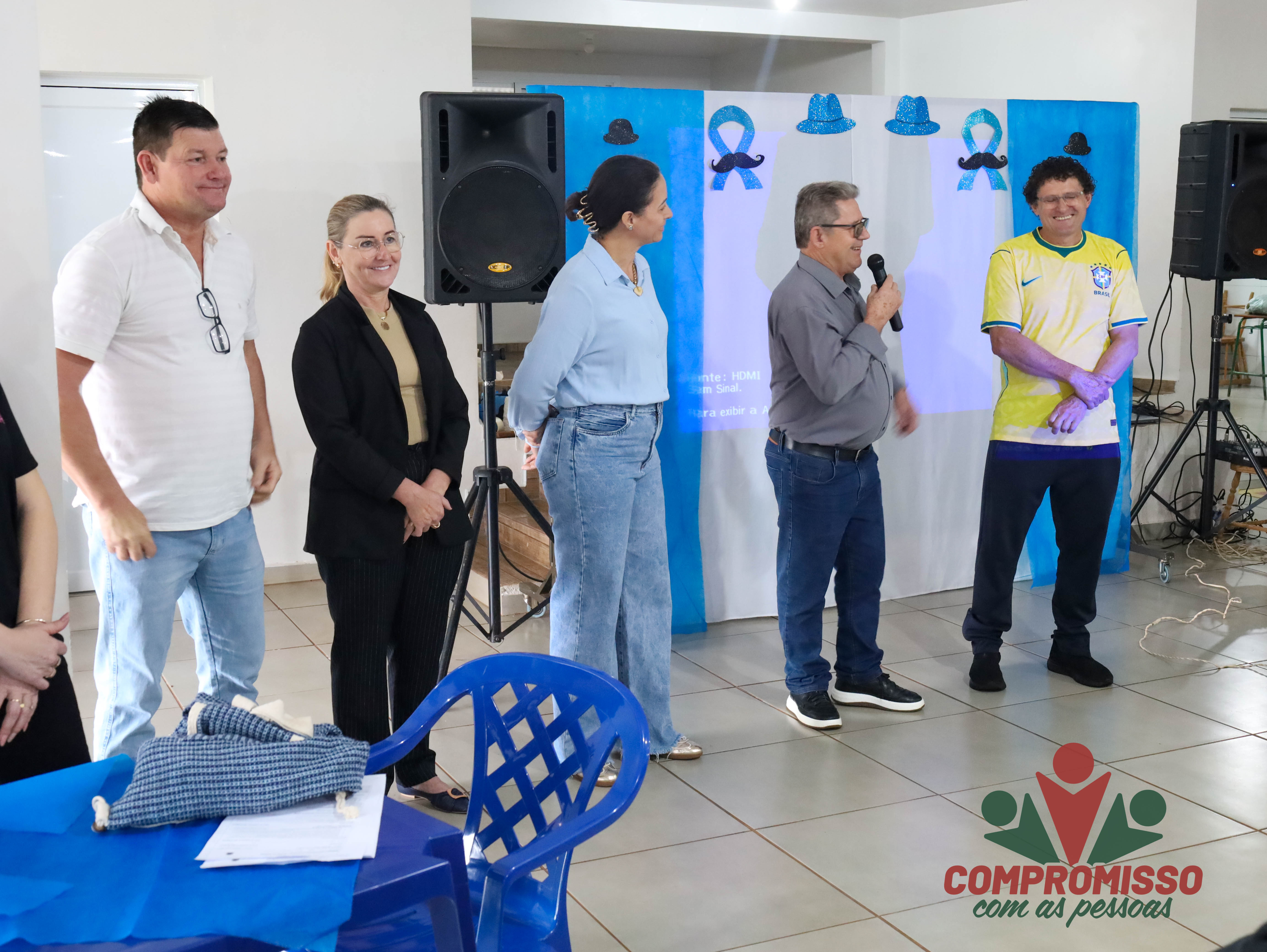 Agosto Azul no Portão Ocoí reuniu um grande número de participantes