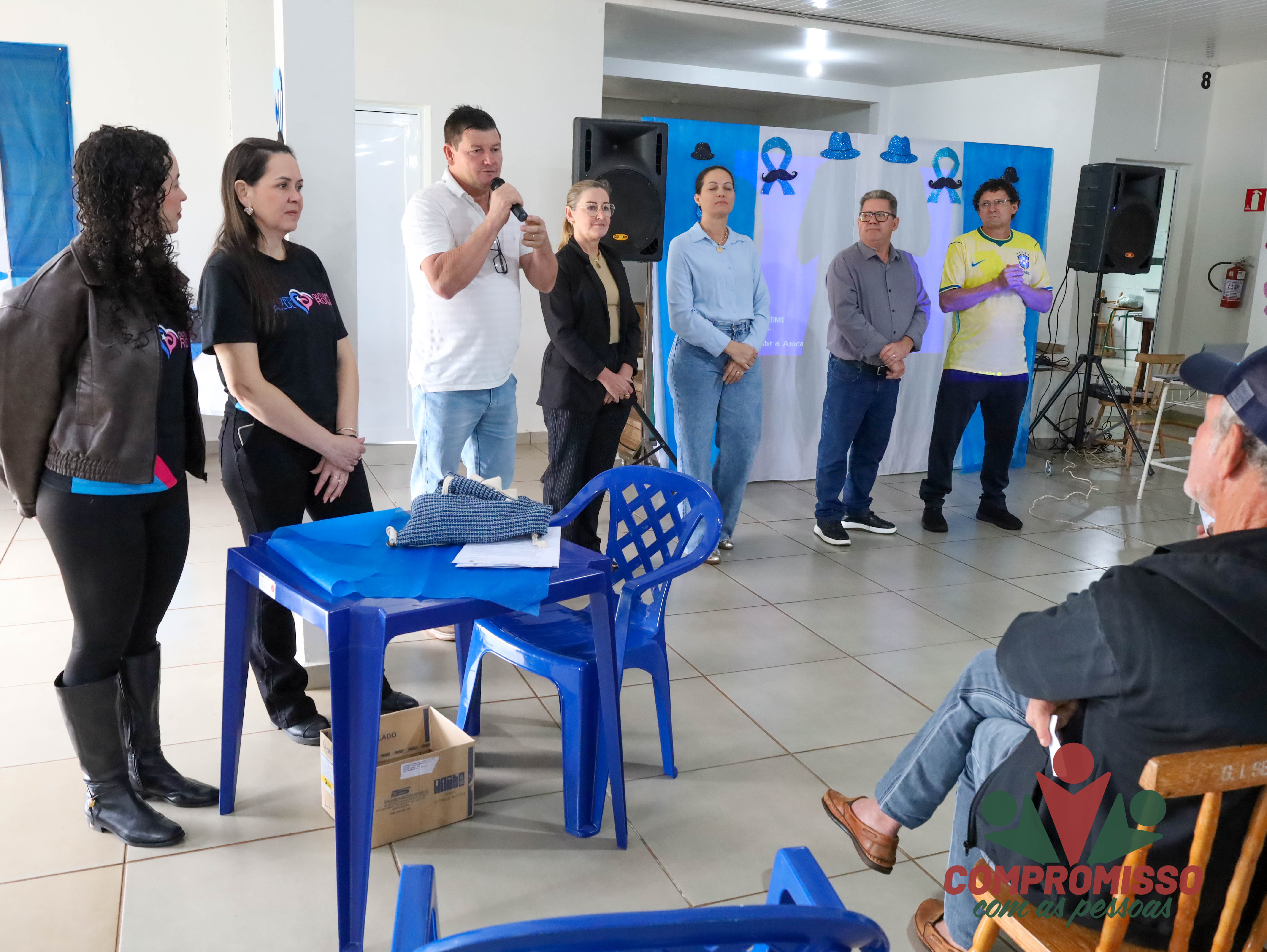 Agosto Azul no Portão Ocoí reuniu um grande número de participantes