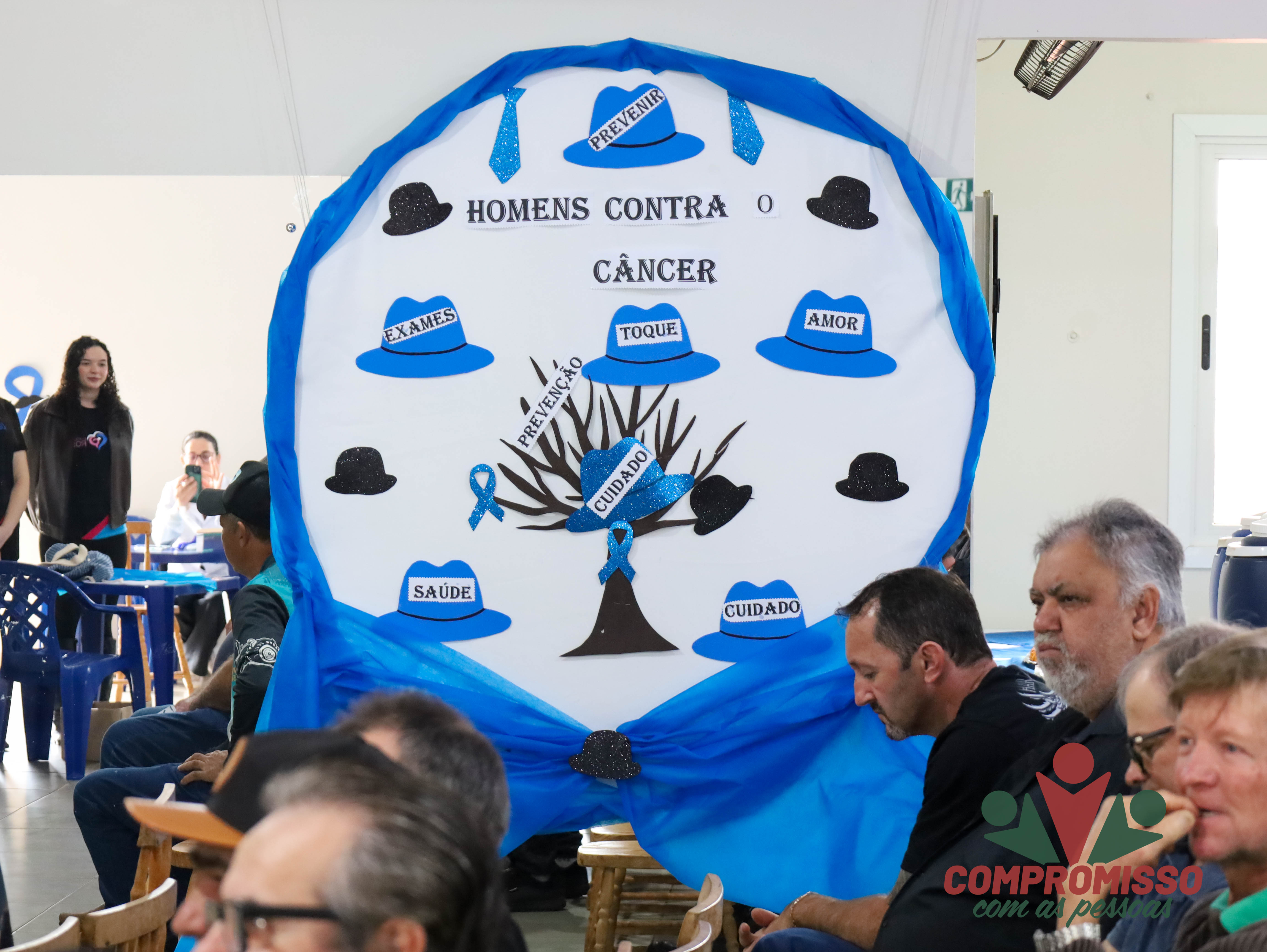 Agosto Azul no Portão Ocoí reuniu um grande número de participantes