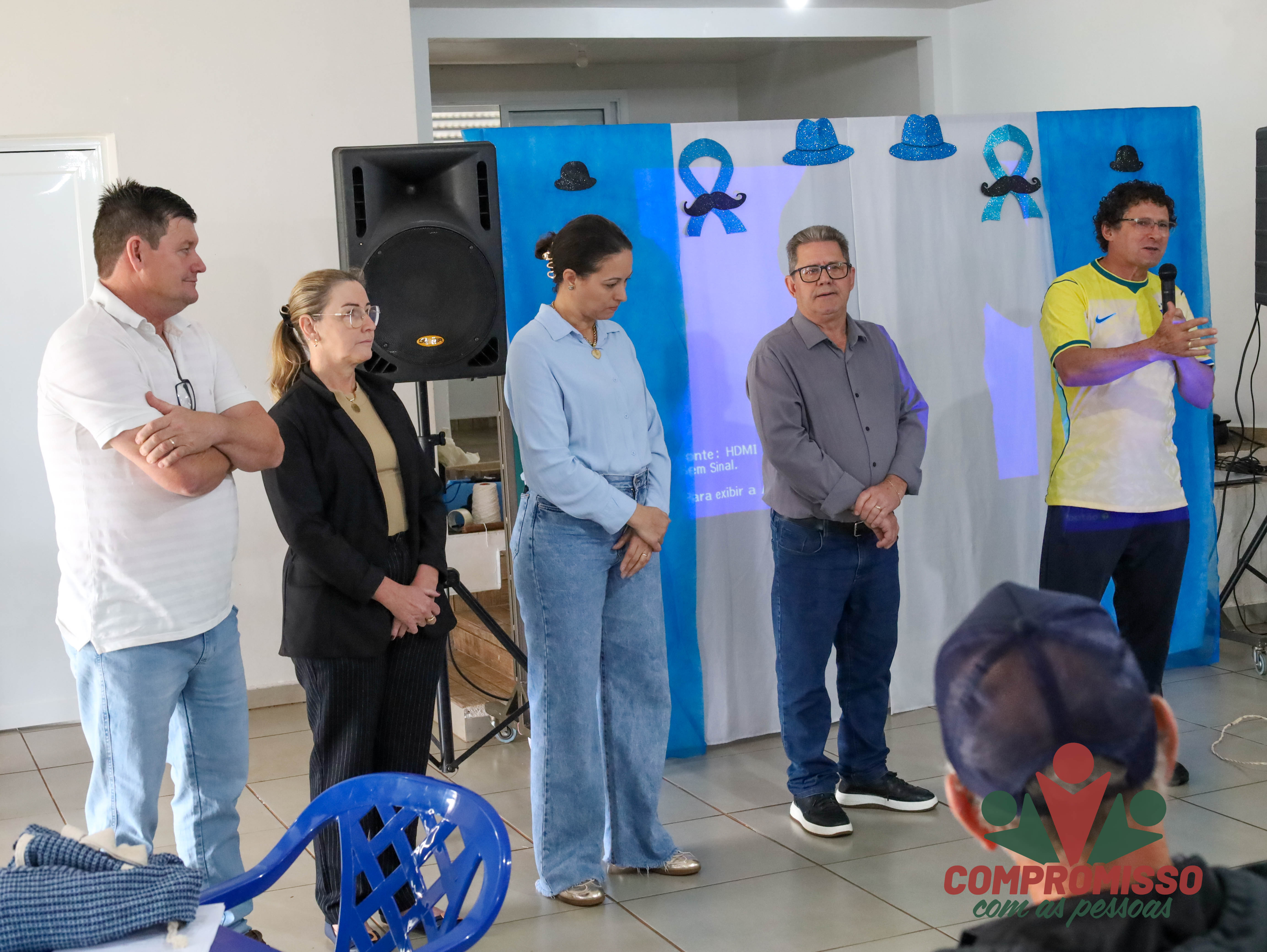 Agosto Azul no Portão Ocoí reuniu um grande número de participantes
