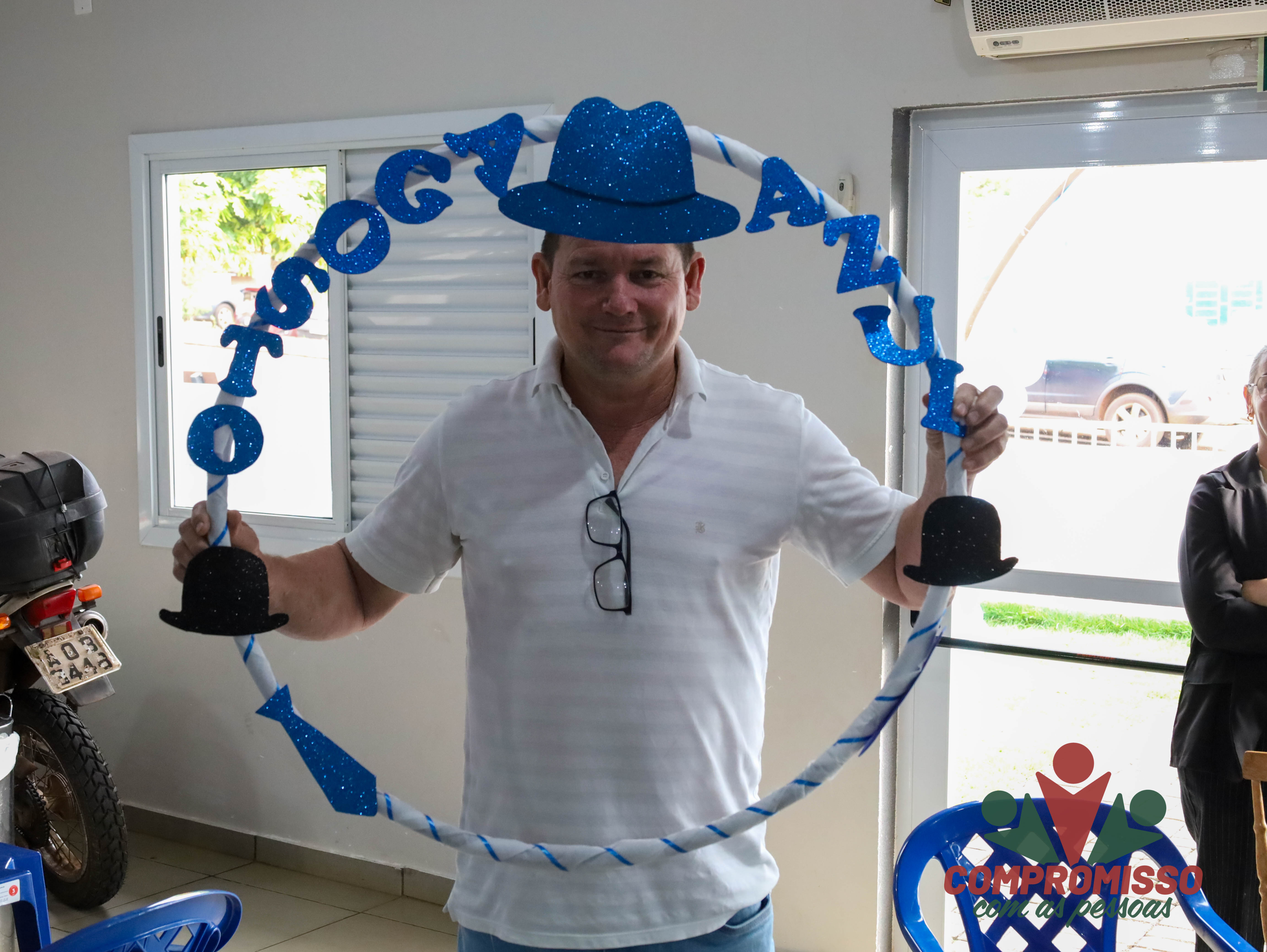 Agosto Azul no Portão Ocoí reuniu um grande número de participantes