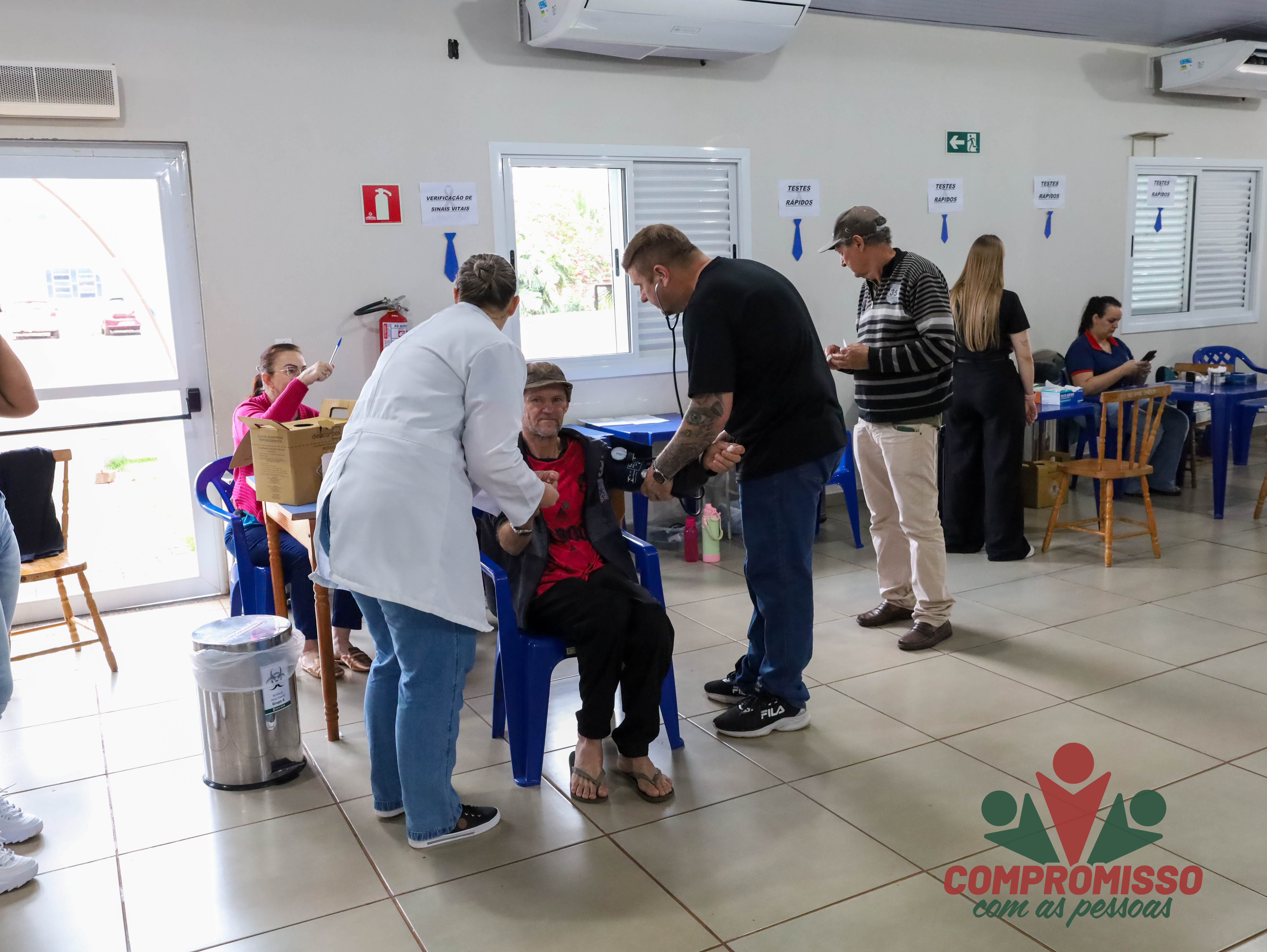 Agosto Azul no Portão Ocoí reuniu um grande número de participantes