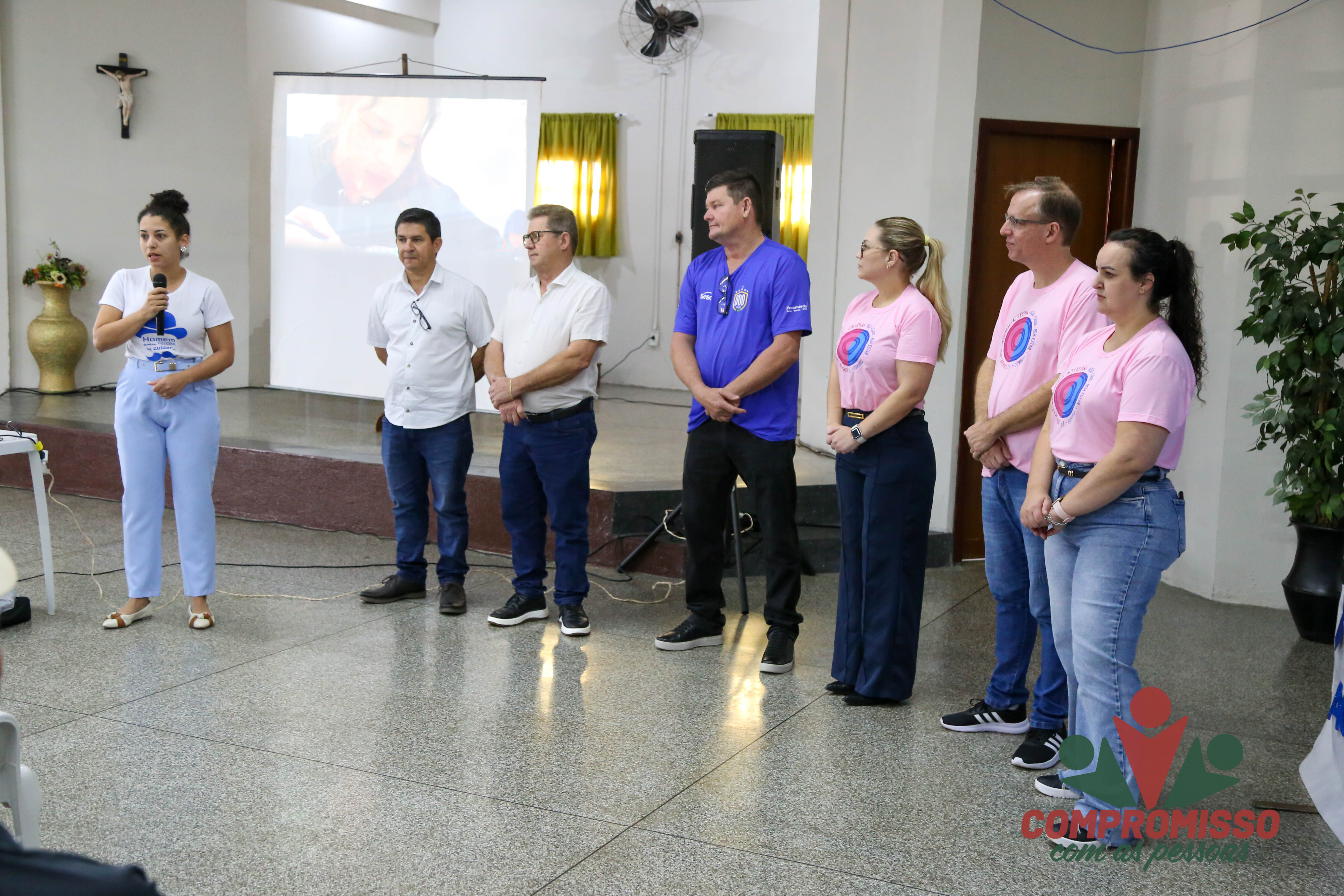 Público masculino adere a campanha de prevenção do Agosto Azul no Centro