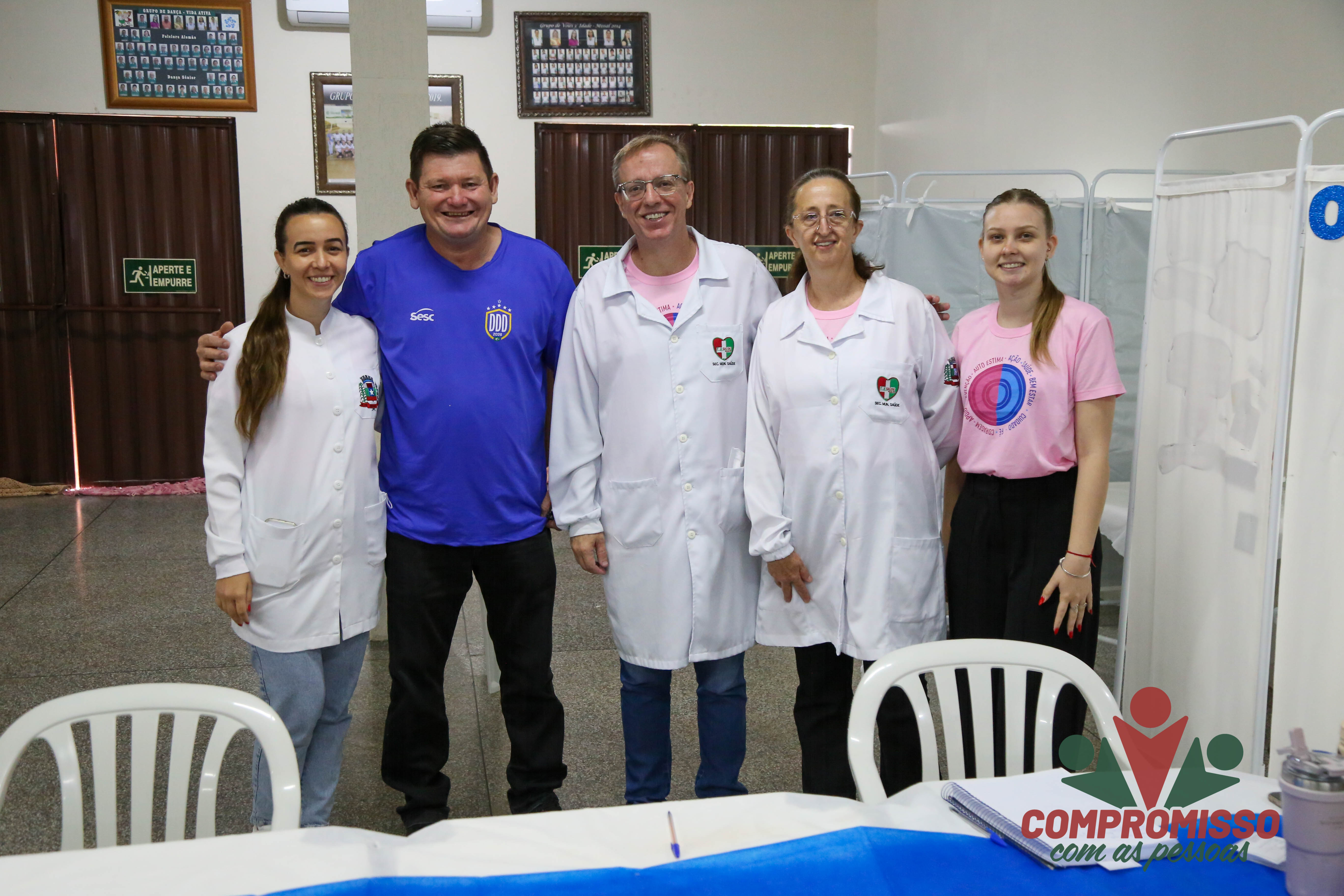 Público masculino adere a campanha de prevenção do Agosto Azul no Centro