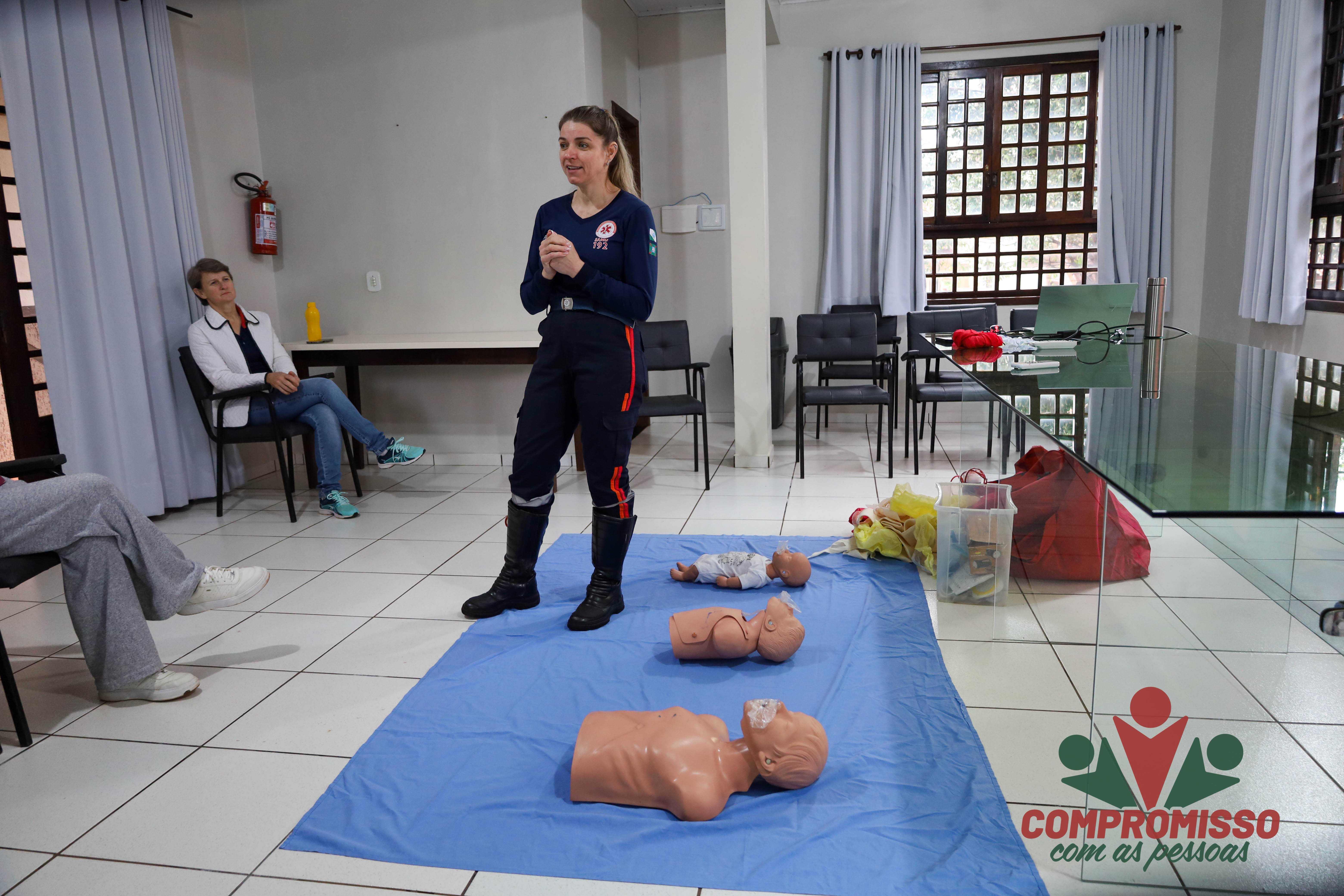Integrantes do Comitê municipal de Urgência Emergência recebem treinamento em Missal